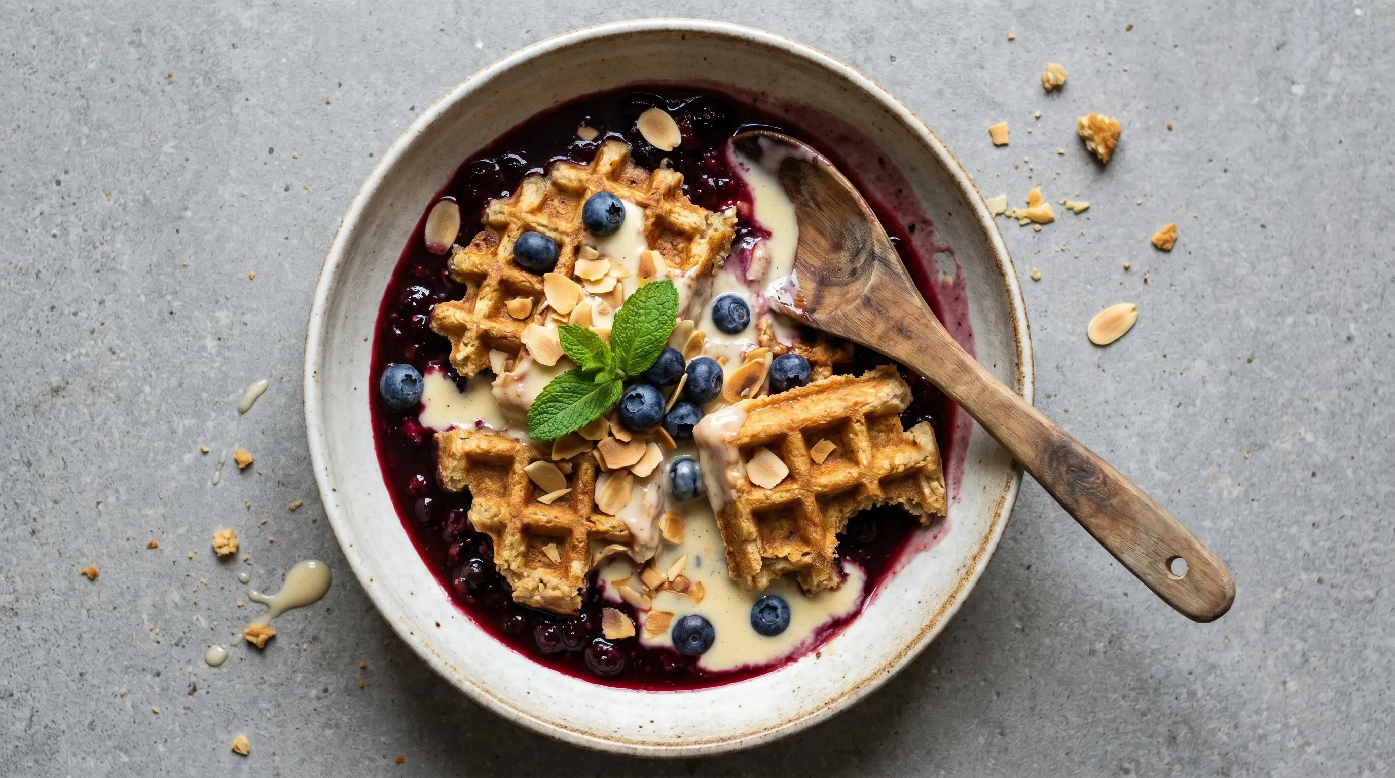 Glutenfreie Haferwaffeln