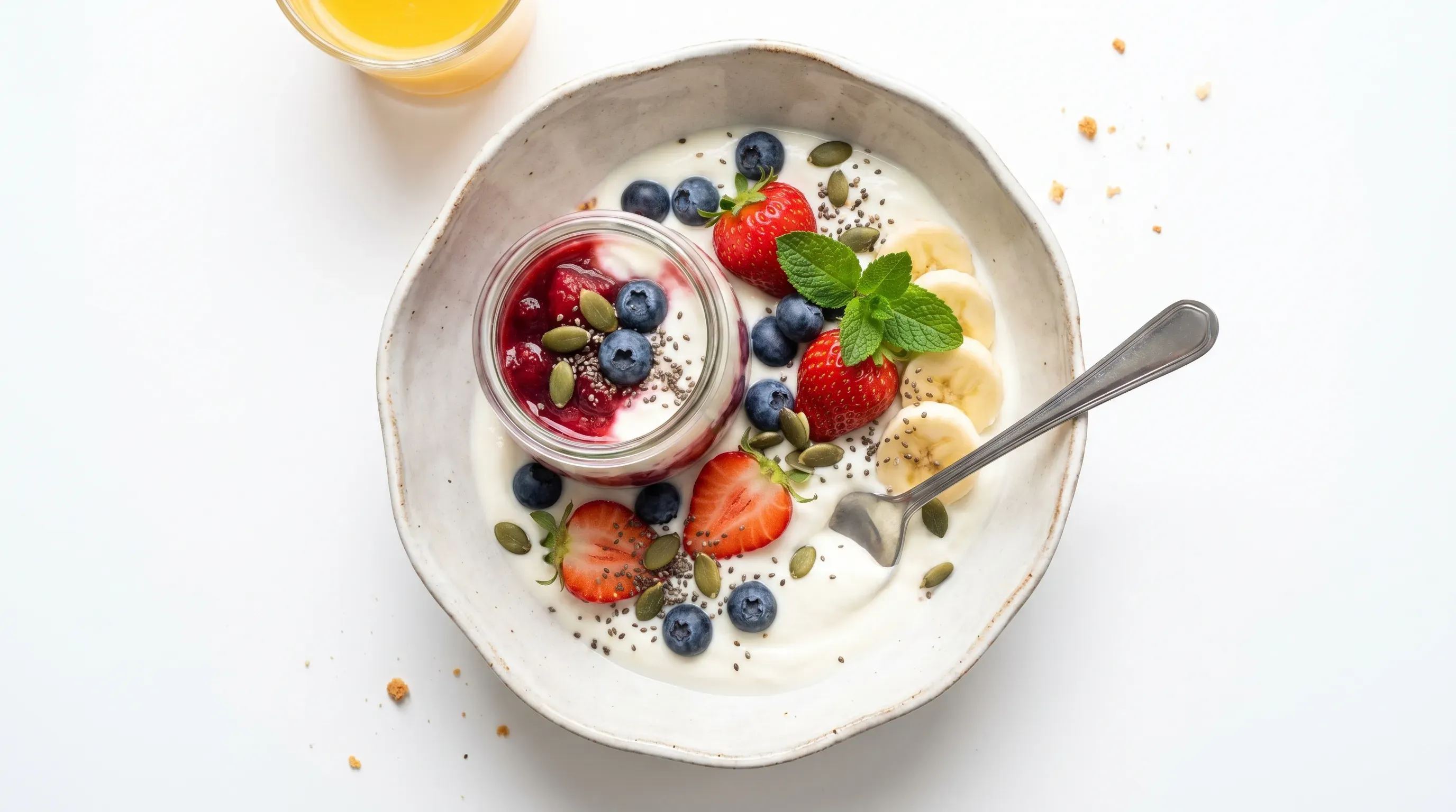 Granola Joghurt Gläschen