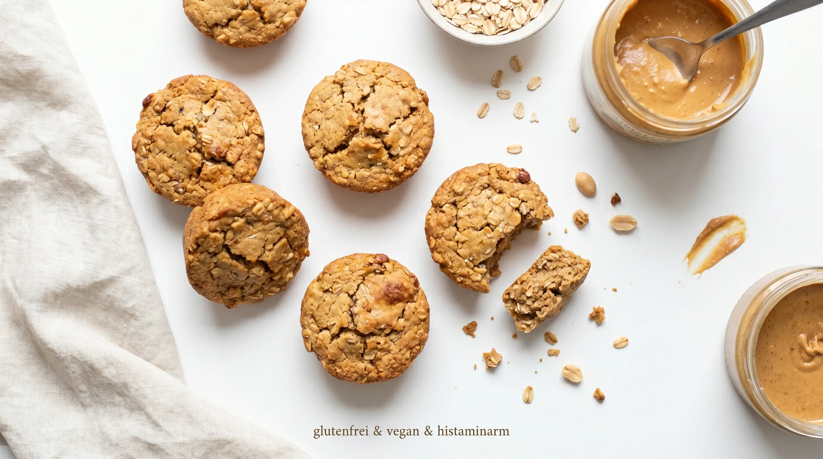Granola-Peanut-Cups – glutenfrei & vegan & histaminarm