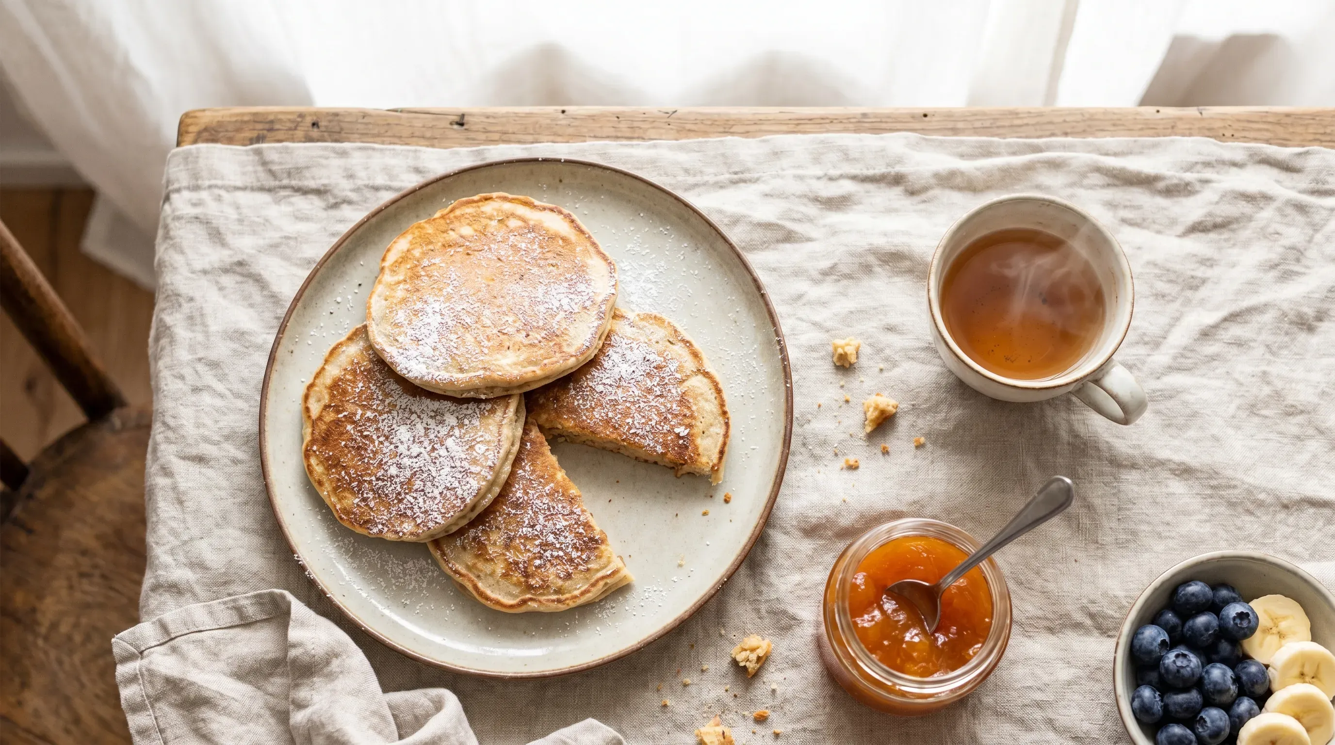 Hafer-Bananen-Pancakes
