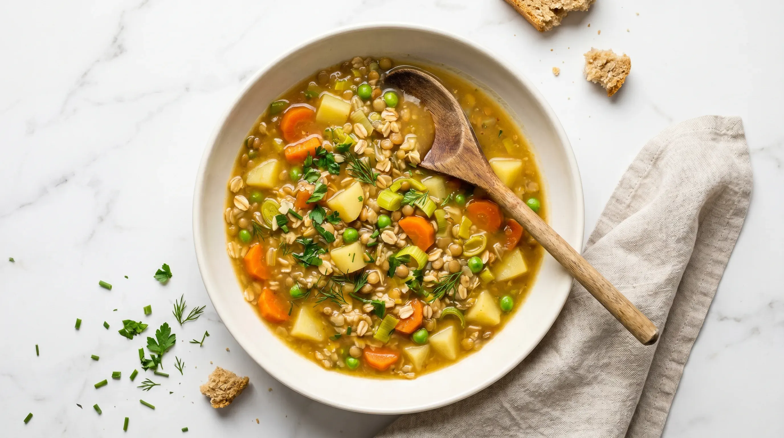 Hafer-Gemüse-Suppe