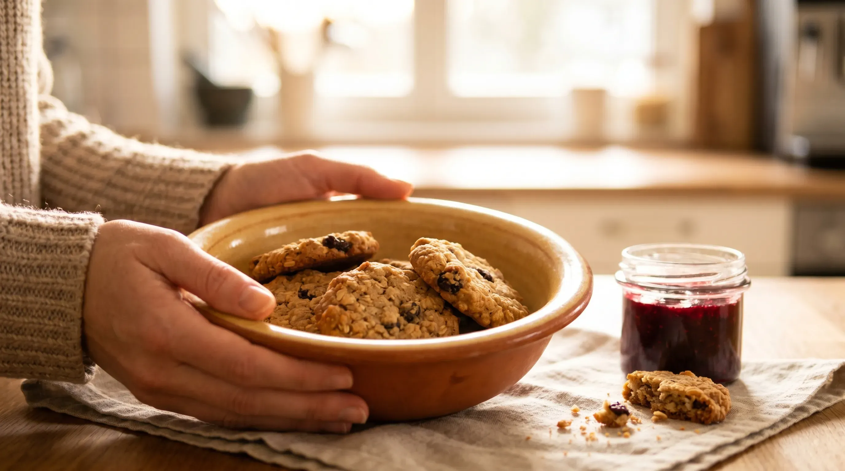 Hafer-Rosinen-Cookies