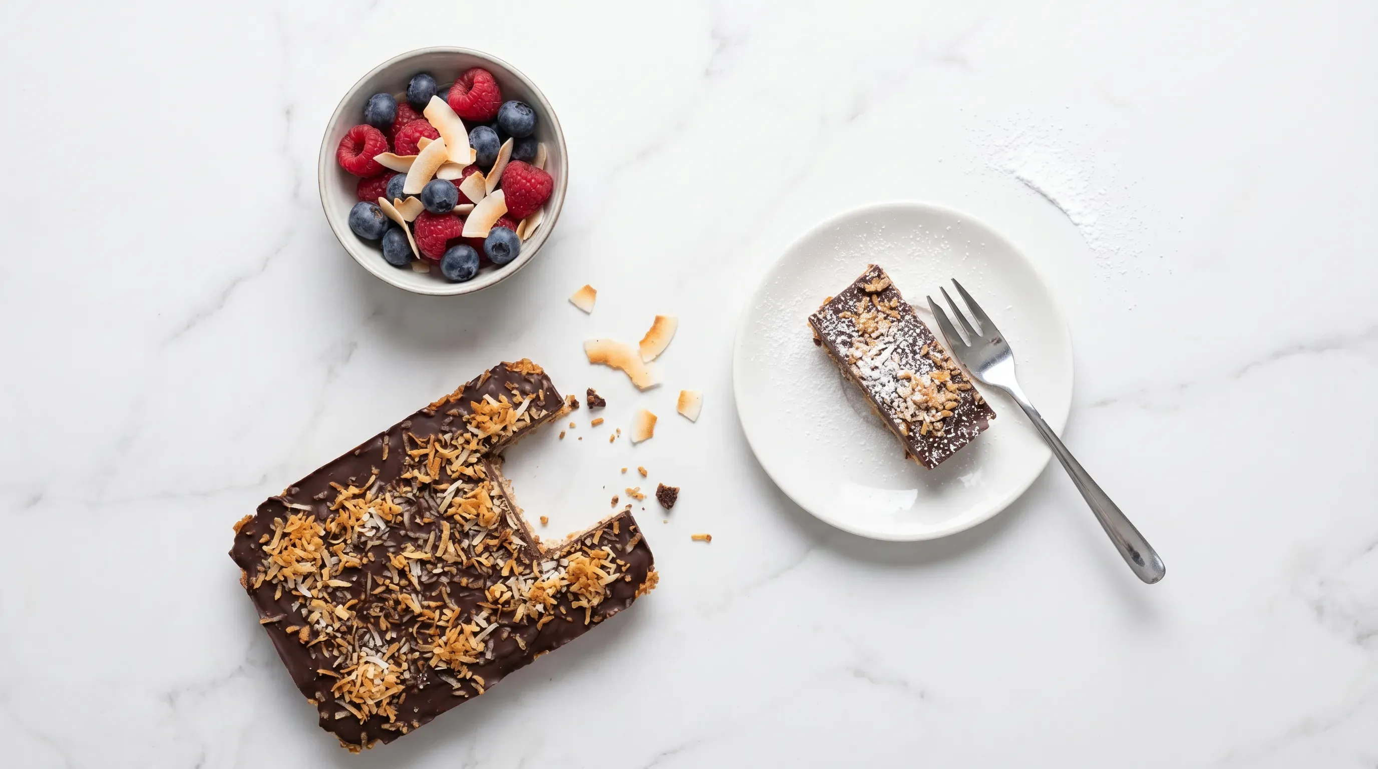 Kokos-Knusperriegel – histaminarm & glutenfrei & vegan