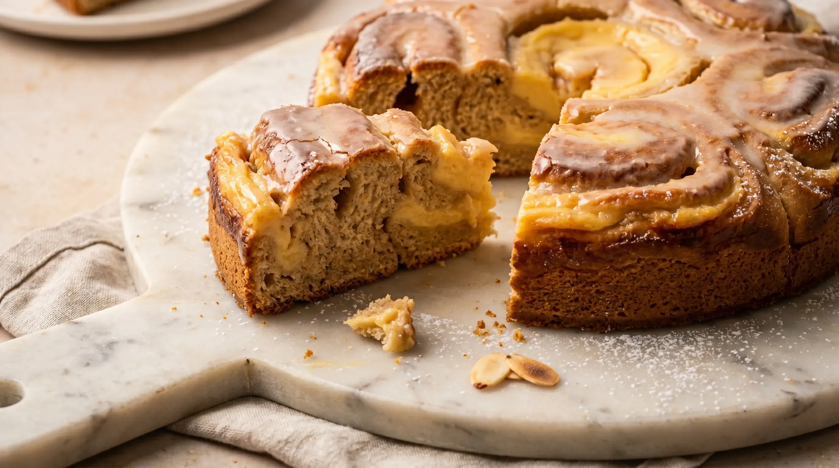 Hefeschnecken Kuchen (glutenfrei)