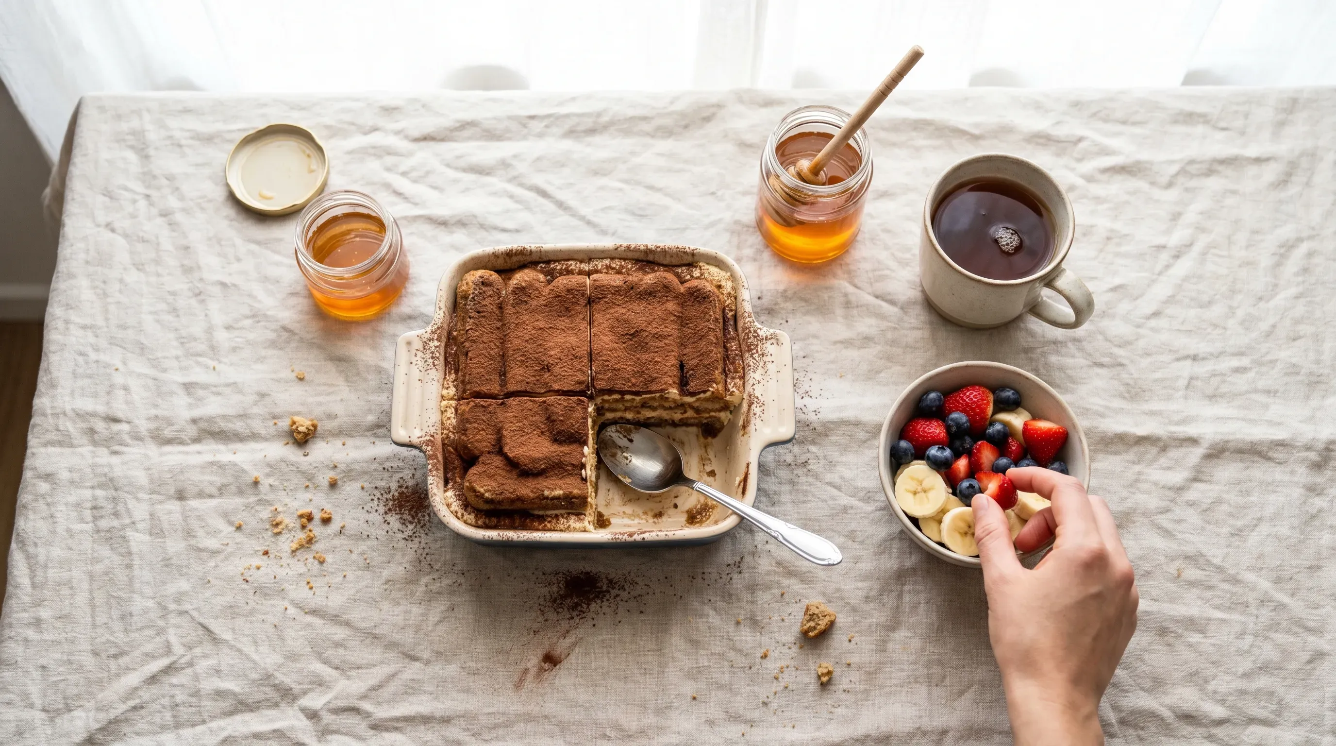 High Fibre Tiramisu