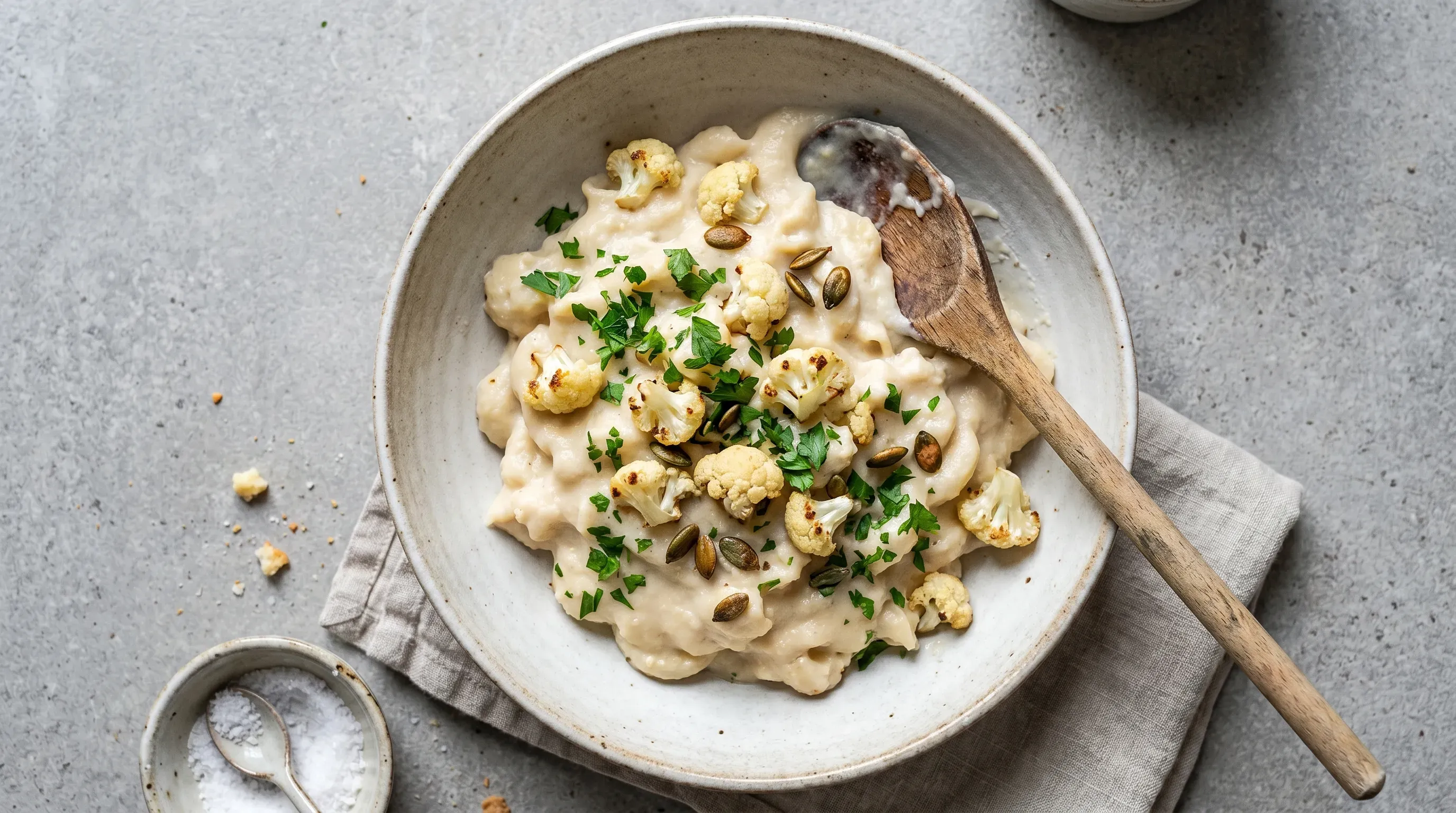 Histaminarme Blumenkohlpasta (Sauce)