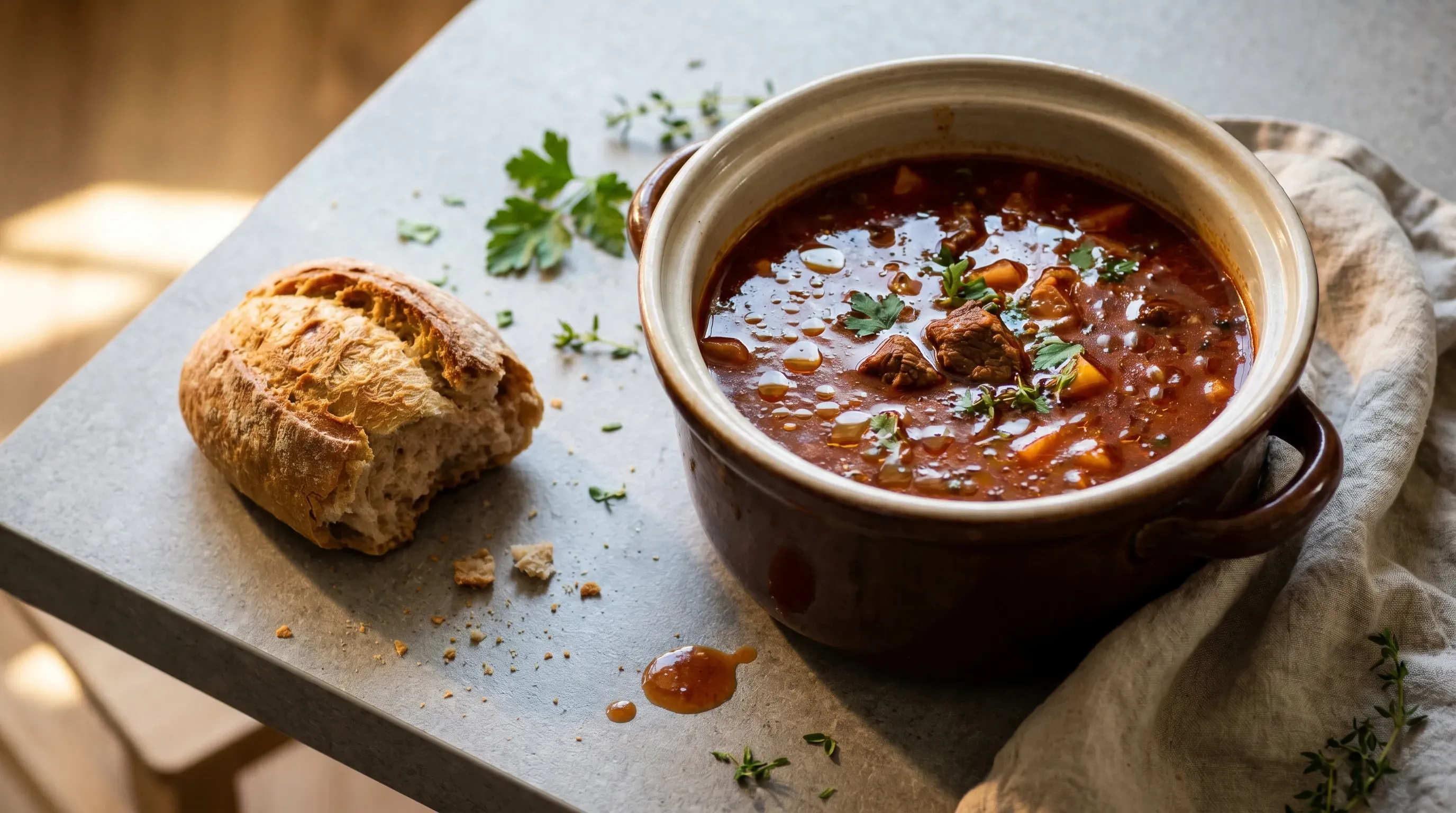 Histaminarme Gulaschsuppe