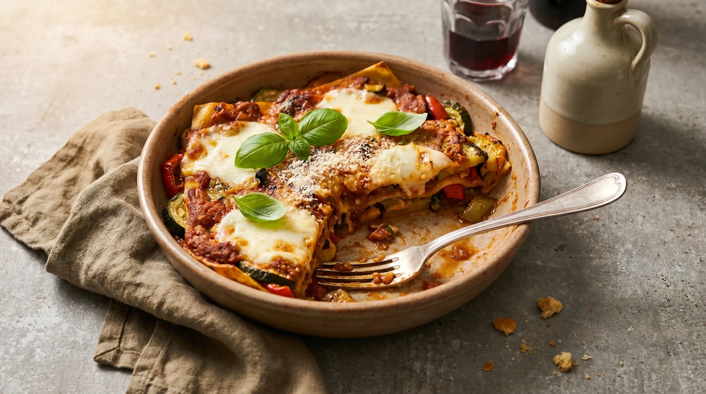 Histaminarme Lasagne