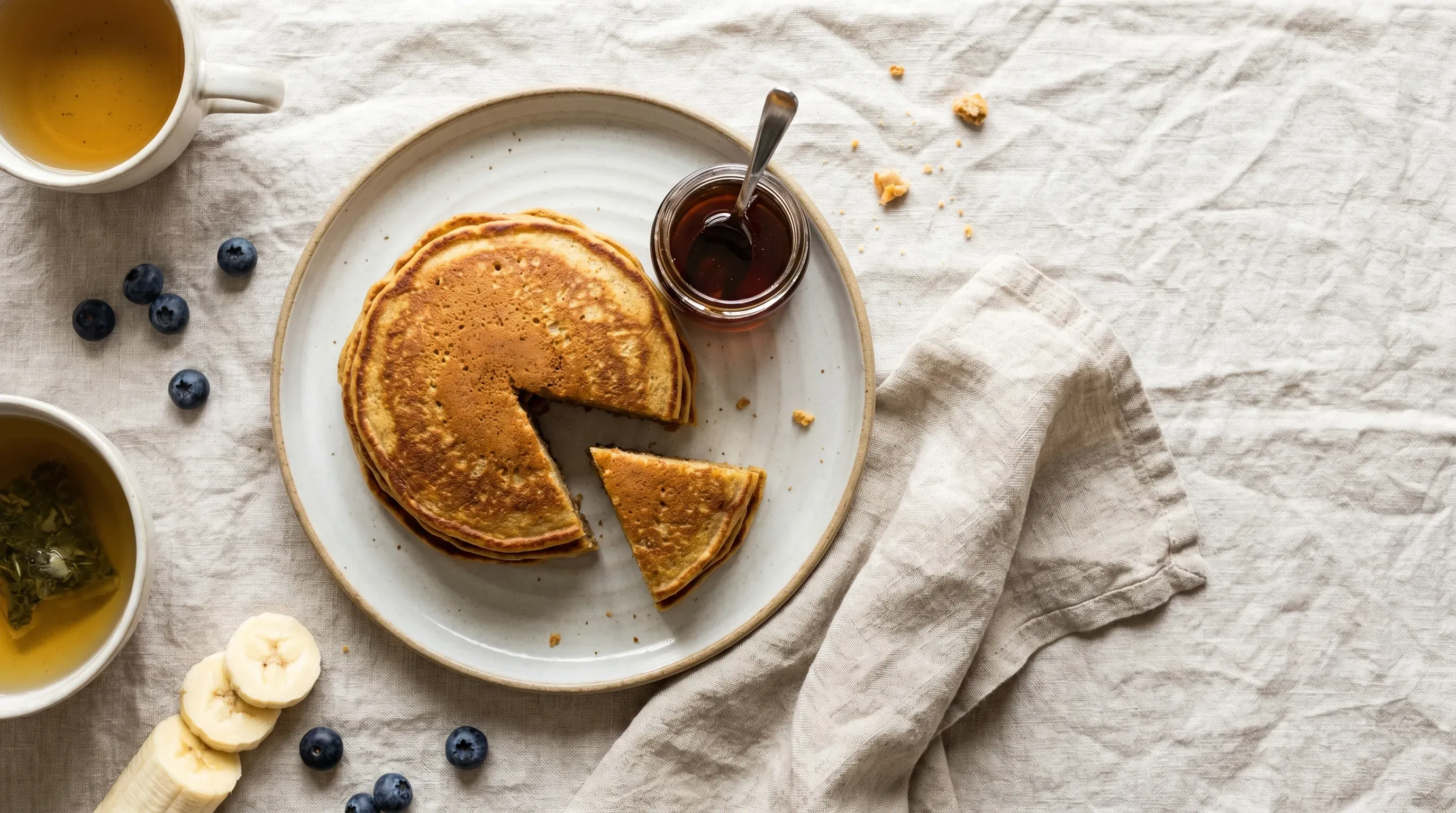 Hormone-Balancing Maca-Pancakes