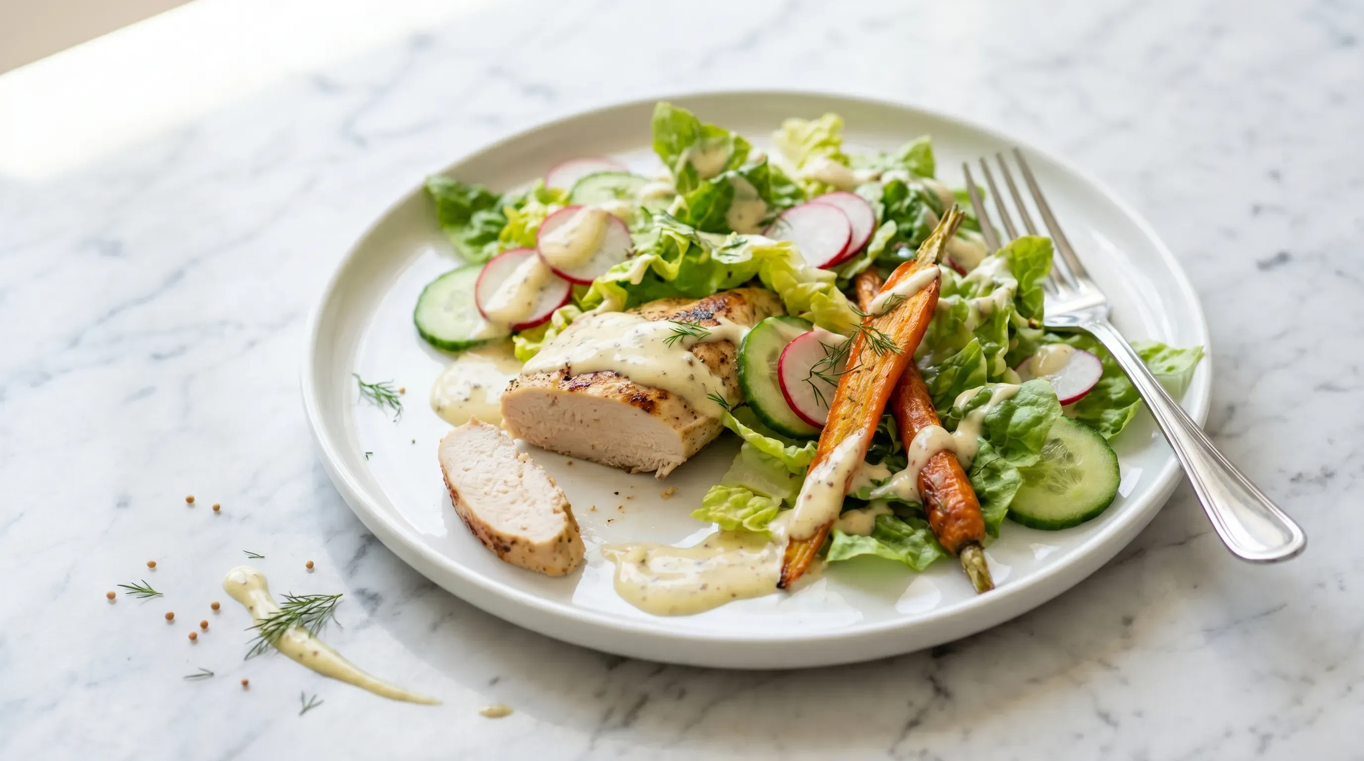 Joghurt-Senf-Dressing
