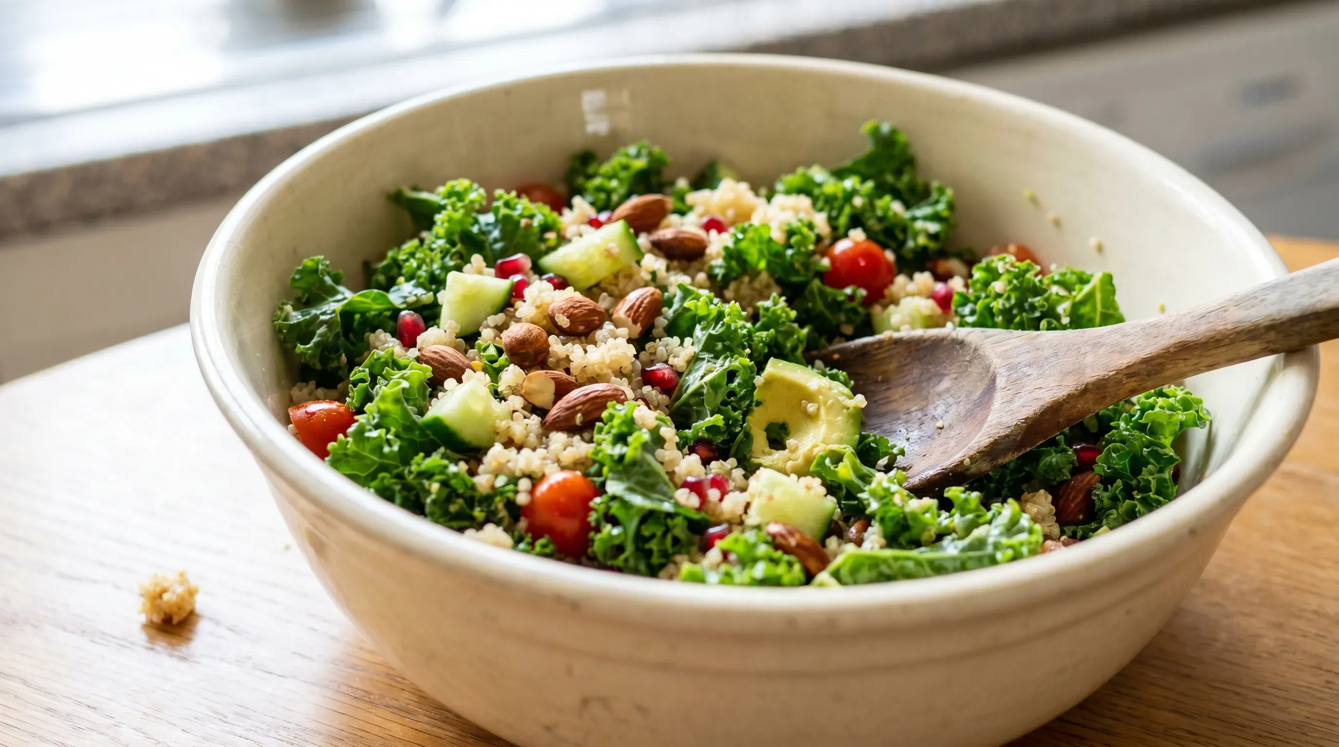Kale Quinoa Salat