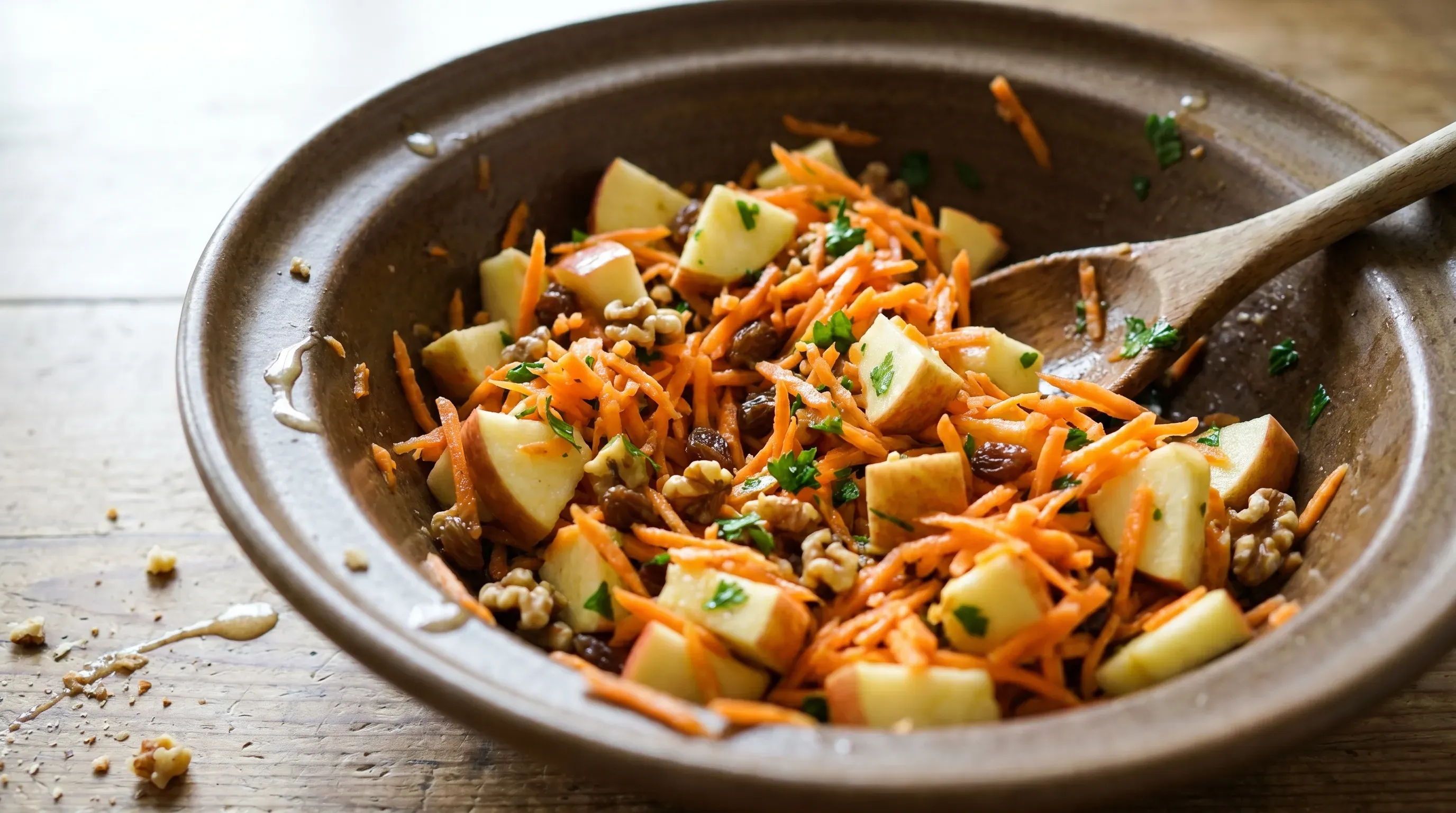 Karotten-Apfel-Salat