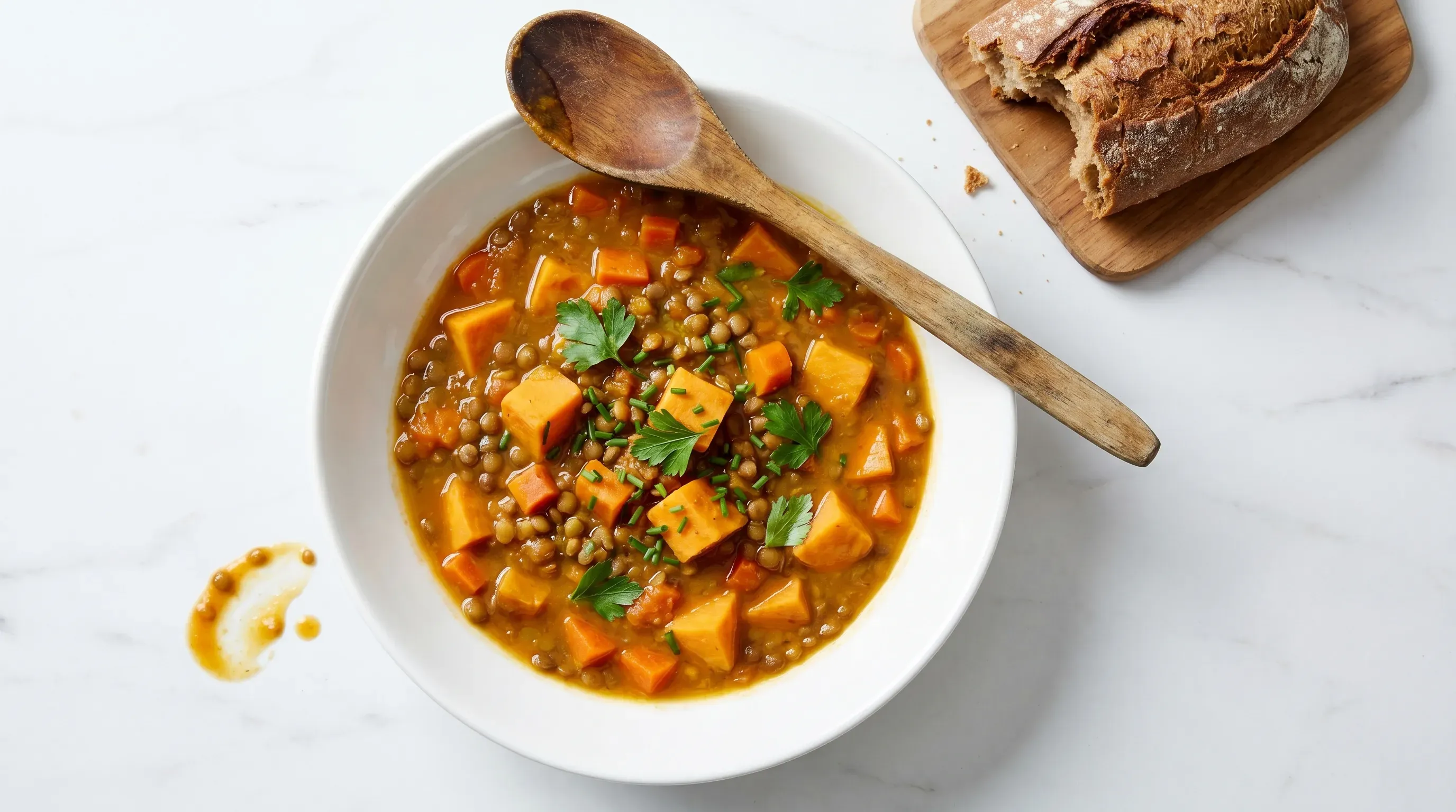 Karotten Süsskartoffel Suppe