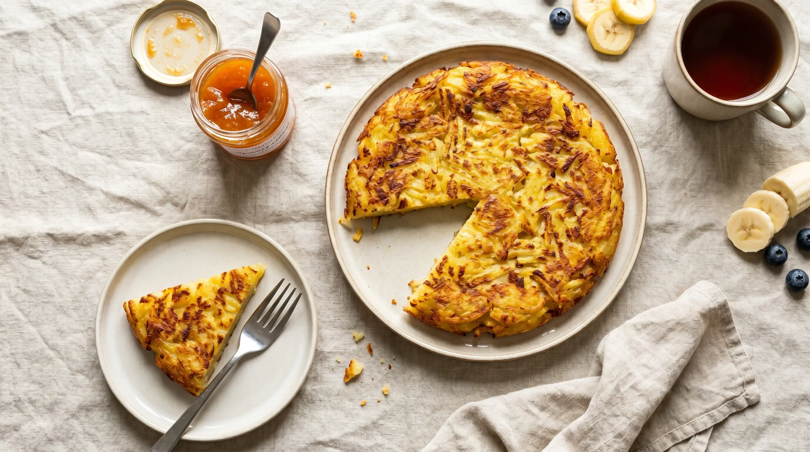 Knusprige Kartoffelrösti