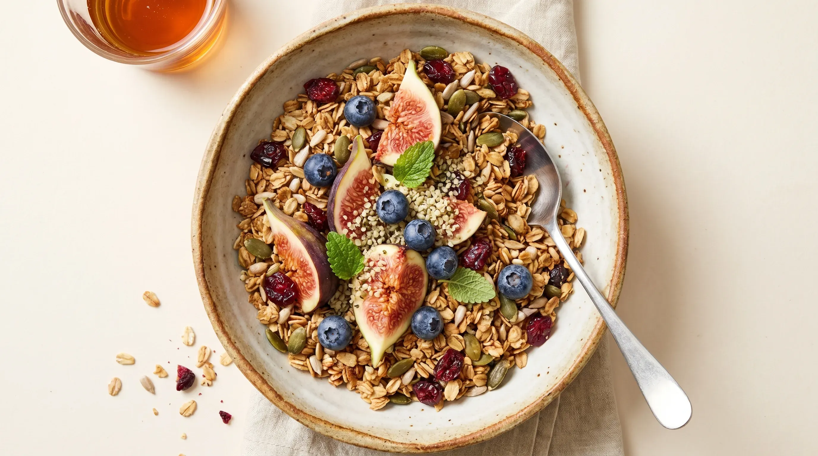 Knuspriges Granola – histaminarm & glutenfrei & vegan