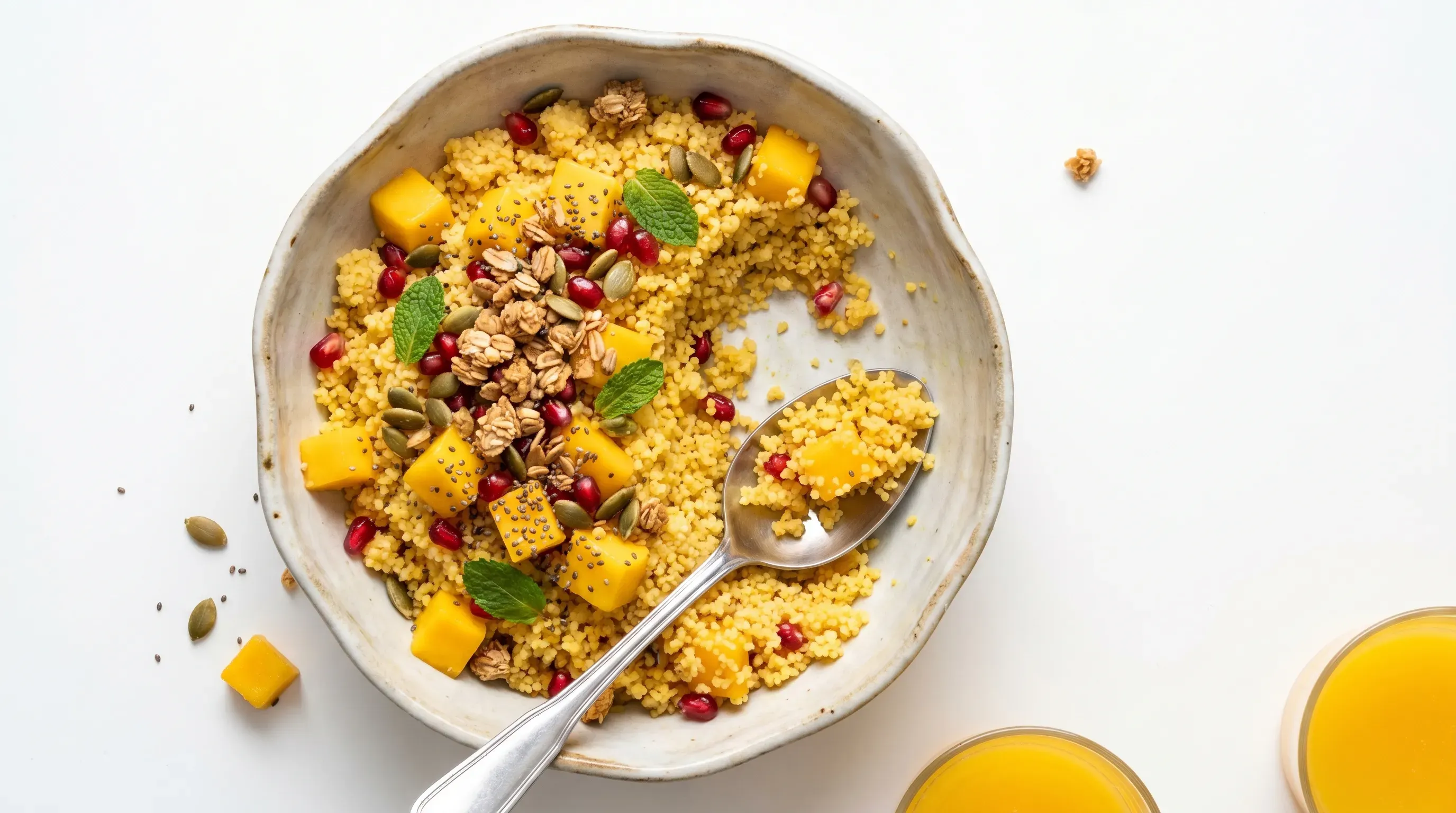 Mango-Couscous – glutenfrei & vegan & histaminarm