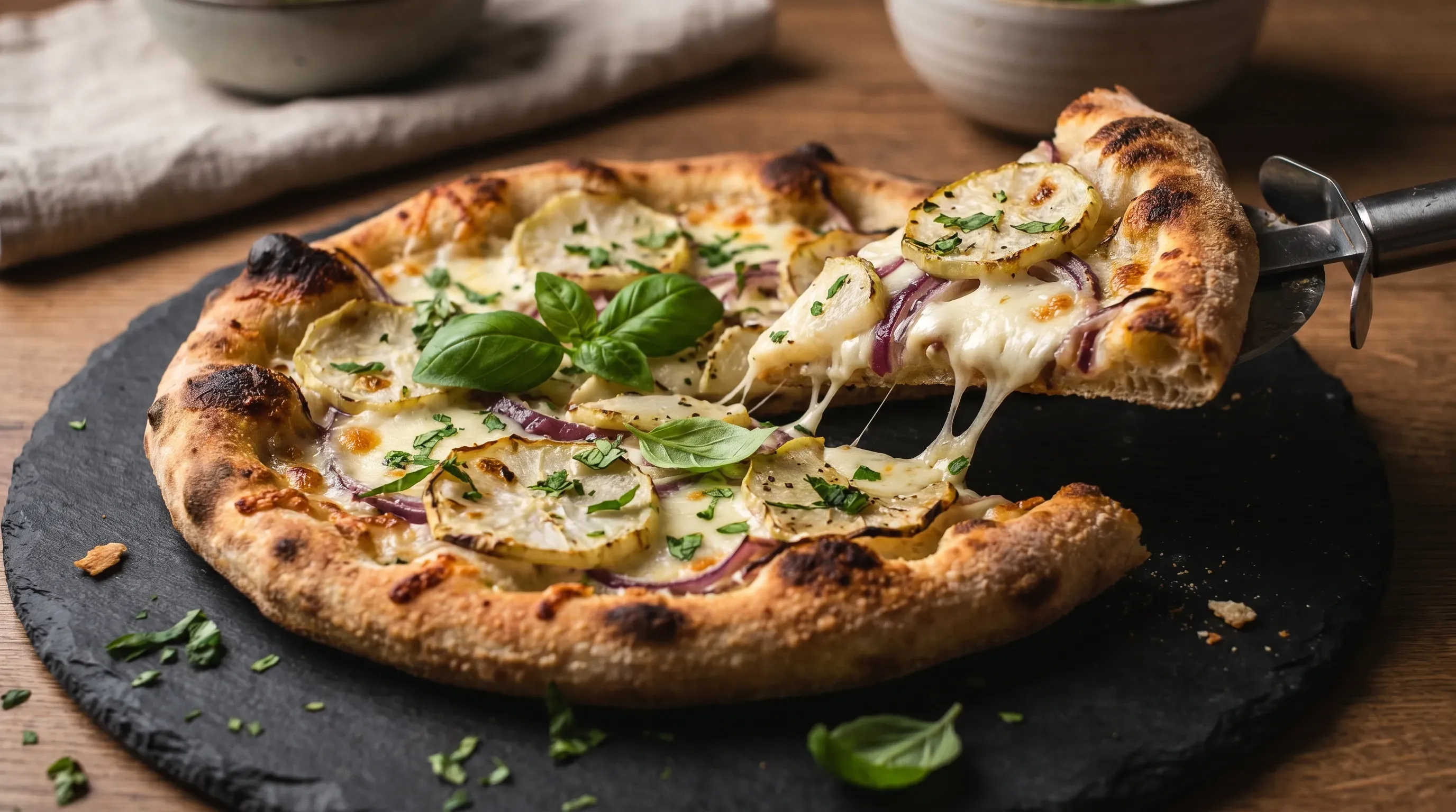 Kohlrabi Pizza – glutenfrei & histaminarm