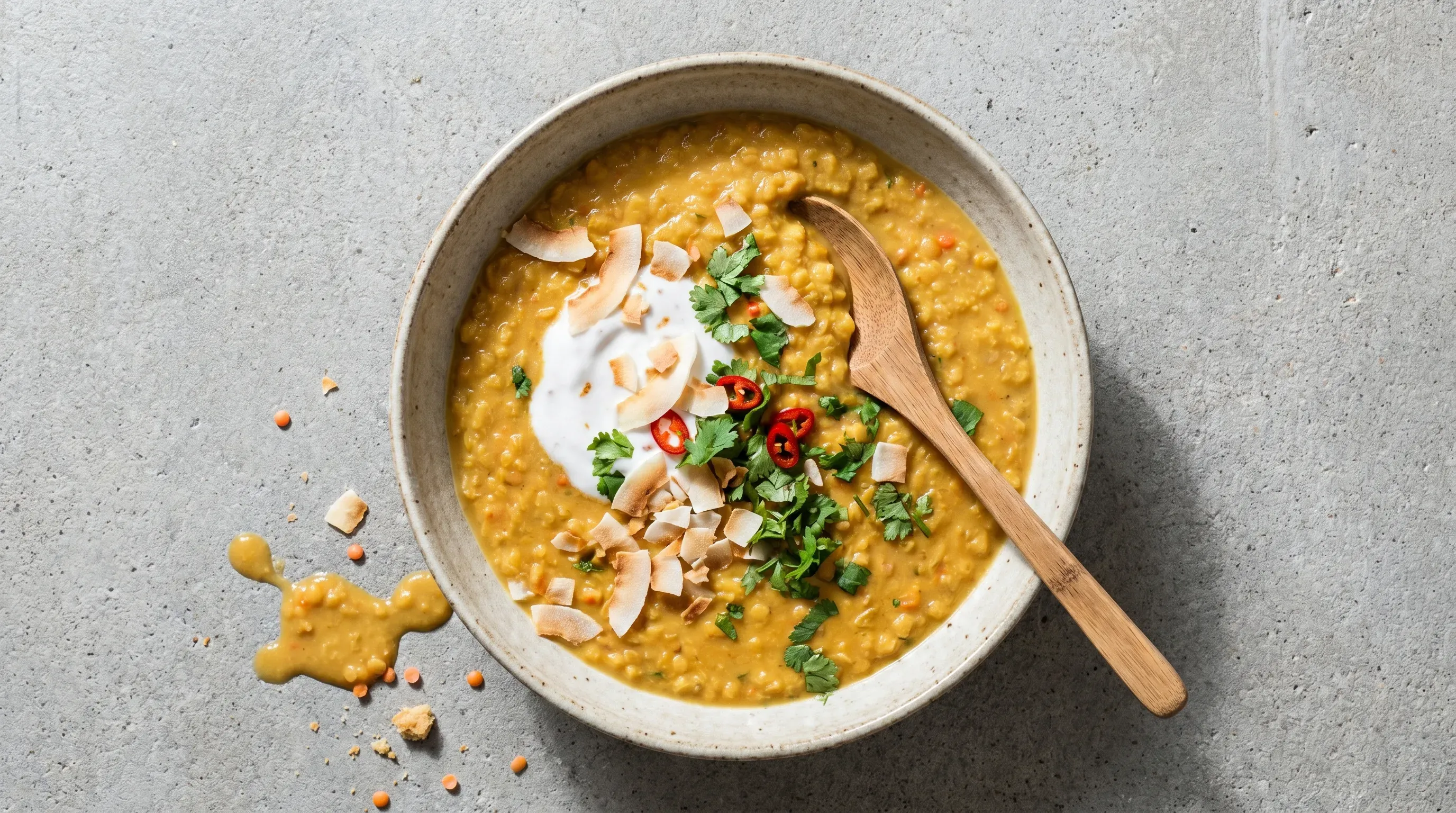 Kokos Linsen DAL – vegetarisch & histaminarm