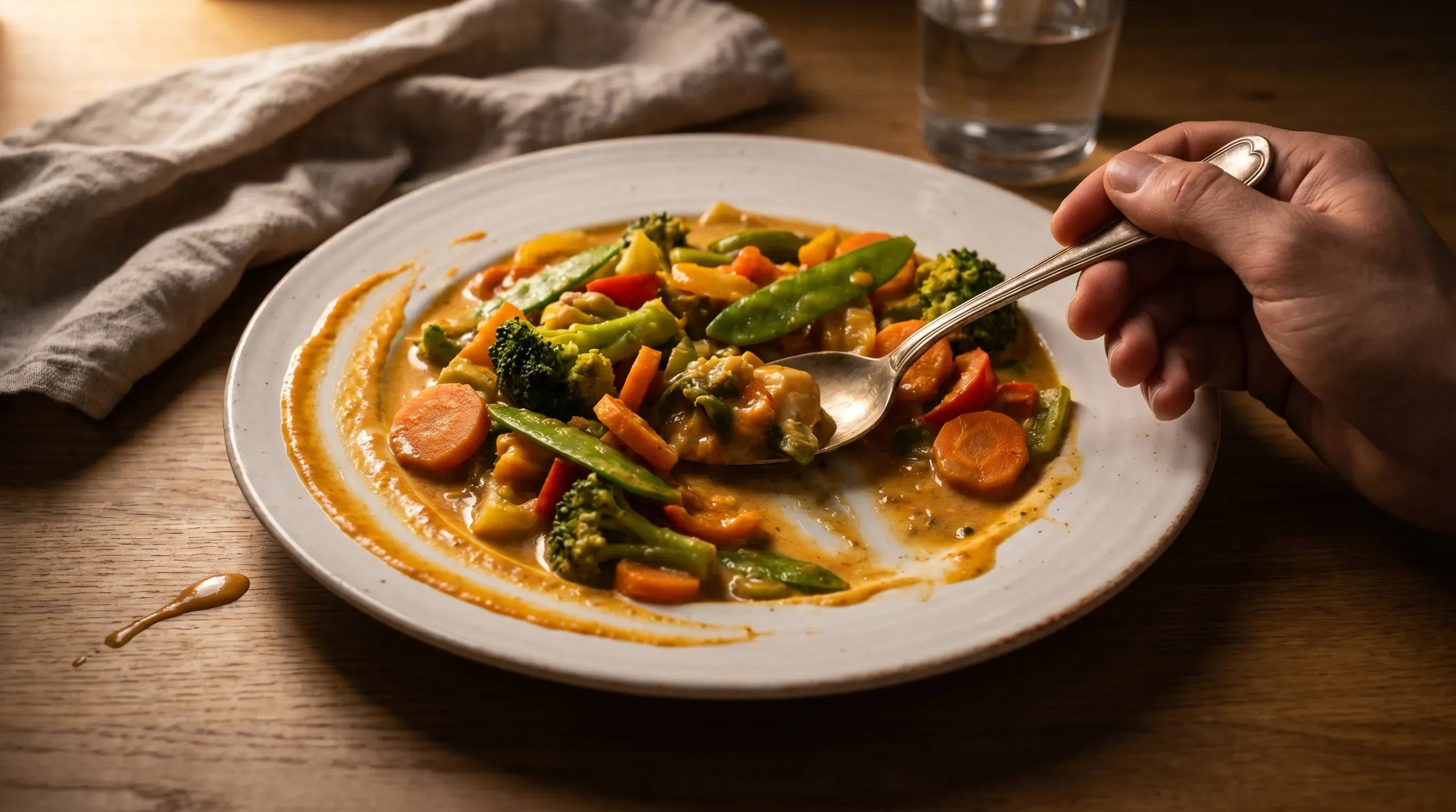 Kokosmilch-Gemüse-Pfanne