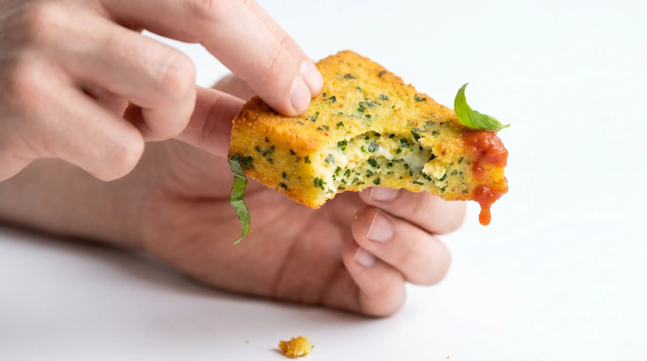 Kräuter-Polenta-Ecken