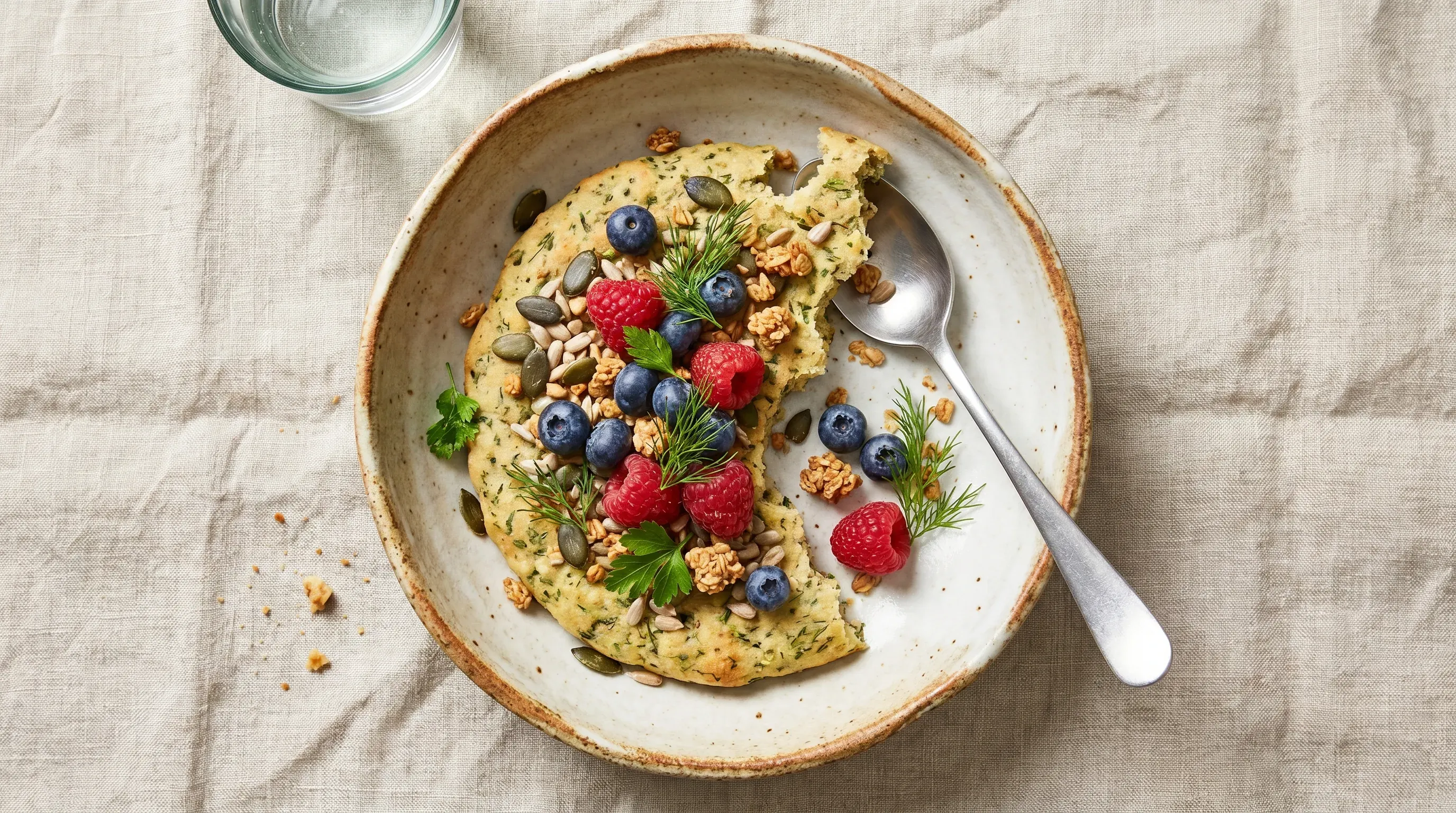 Kräuterfladenbrot – histaminarm & vegetarisch