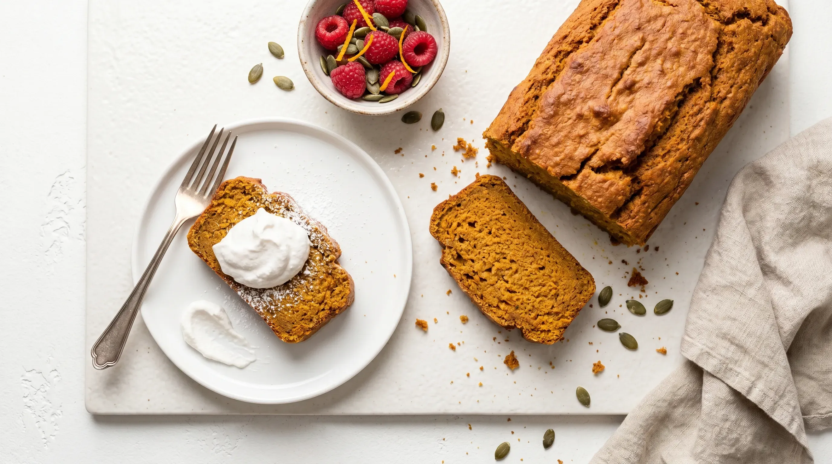 Kürbisbrot – glutenfrei & vegan & laktosefrei
