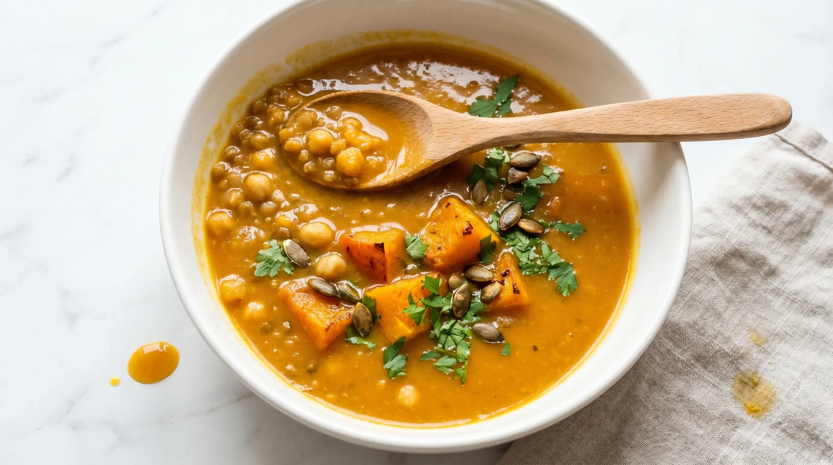 Kürbissuppe – histaminarm & glutenfrei & vegan
