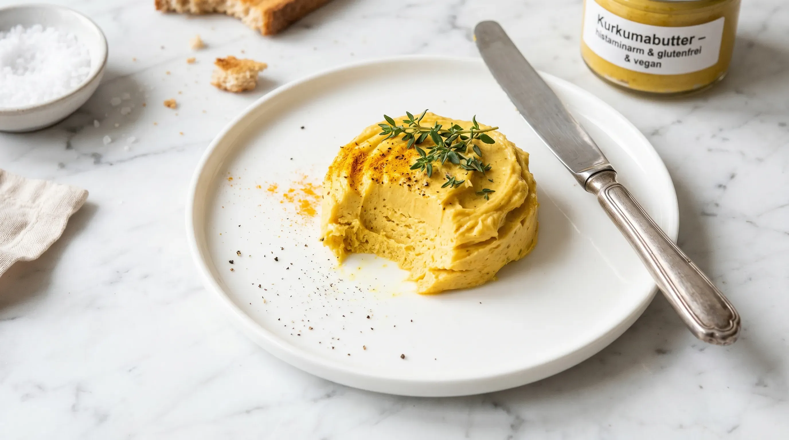 Kurkumabutter – histaminarm & glutenfrei & vegan