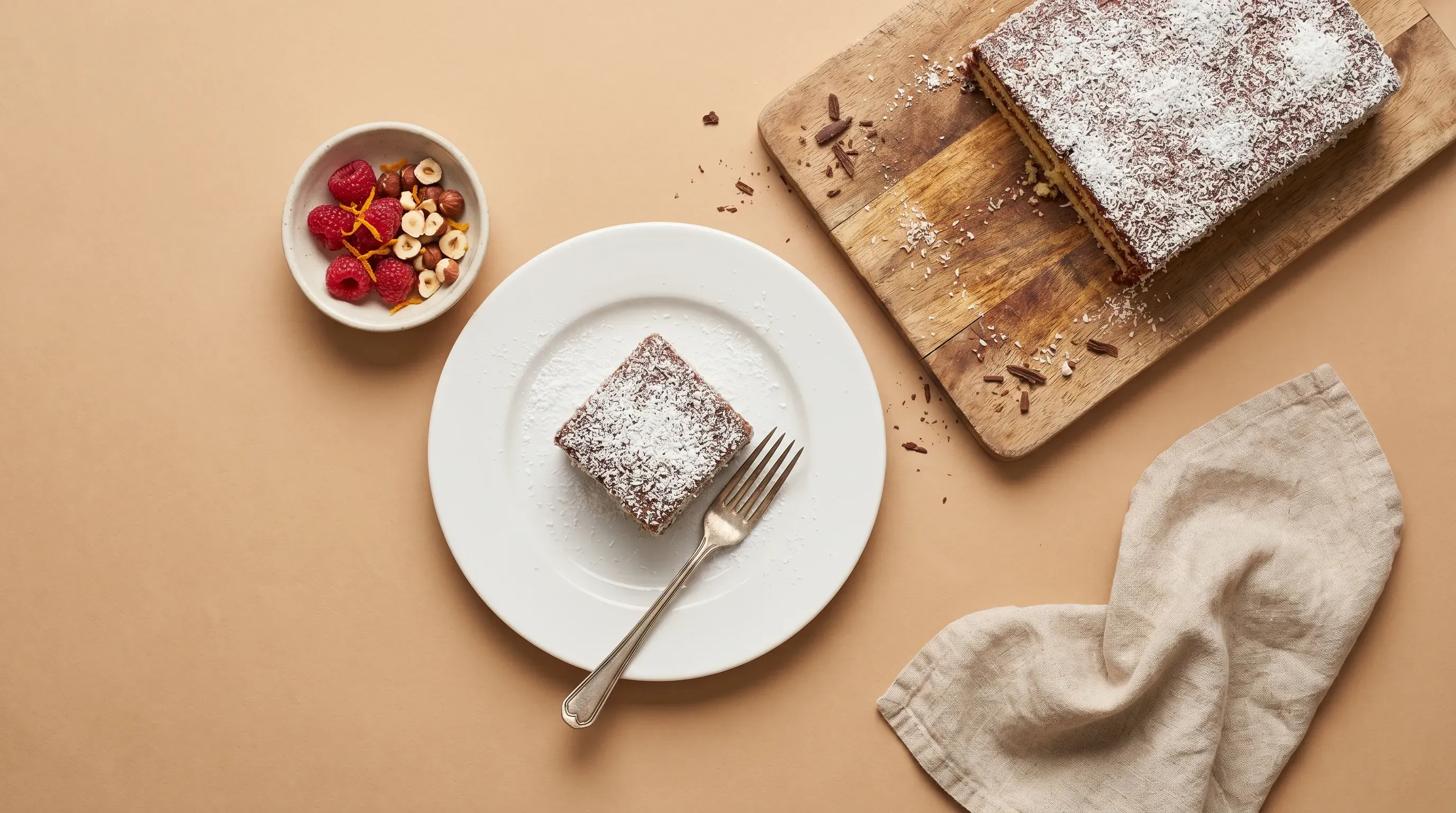 Lamington Torten – histaminarm & vegetarisch