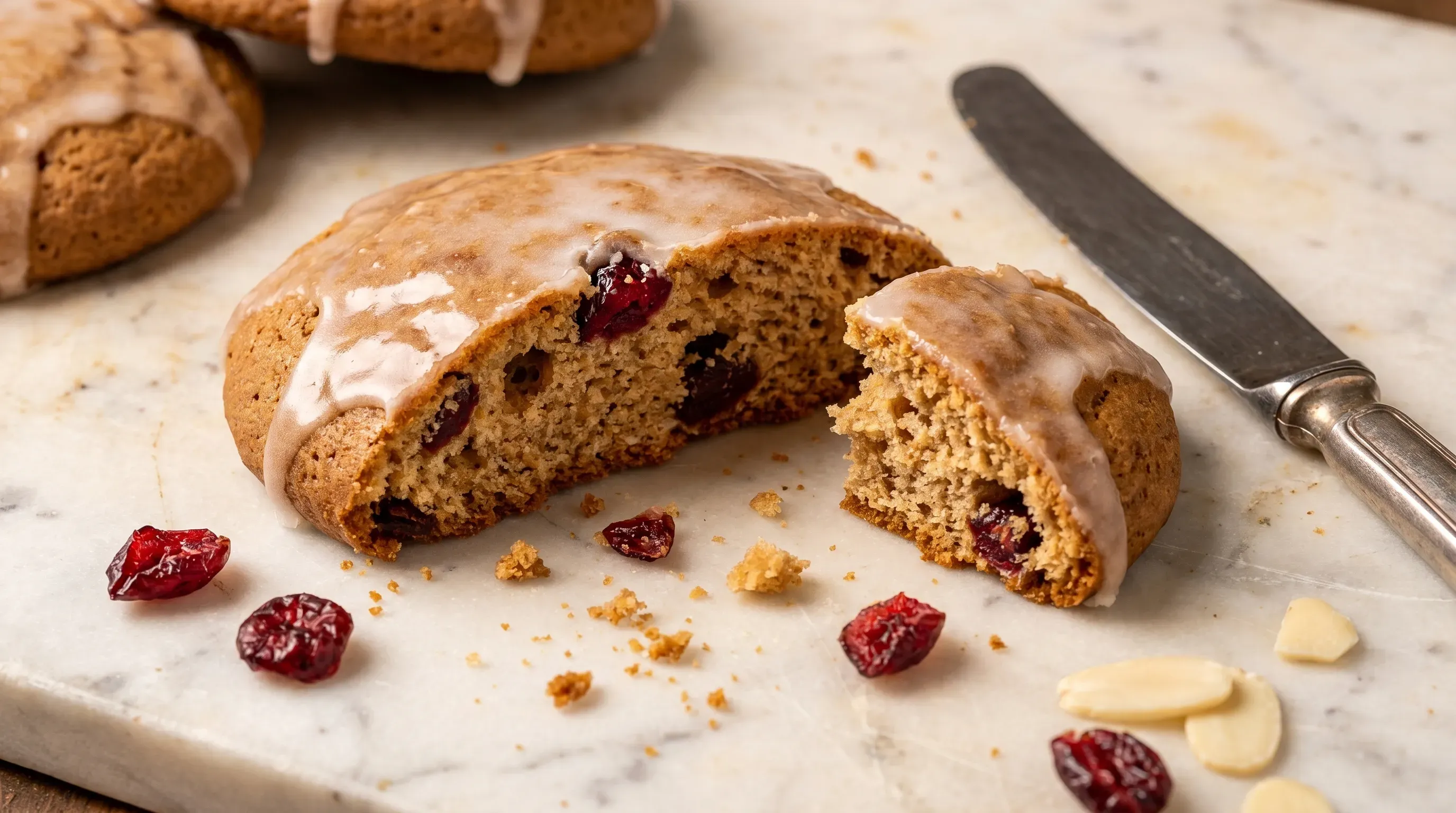 Lebkuchen Cranberry Kekse