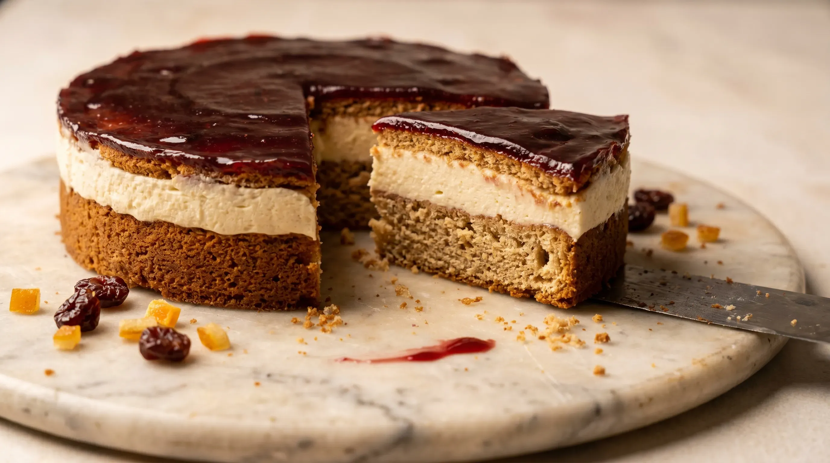Lebkuchen Kirsch Dessert – histaminarm