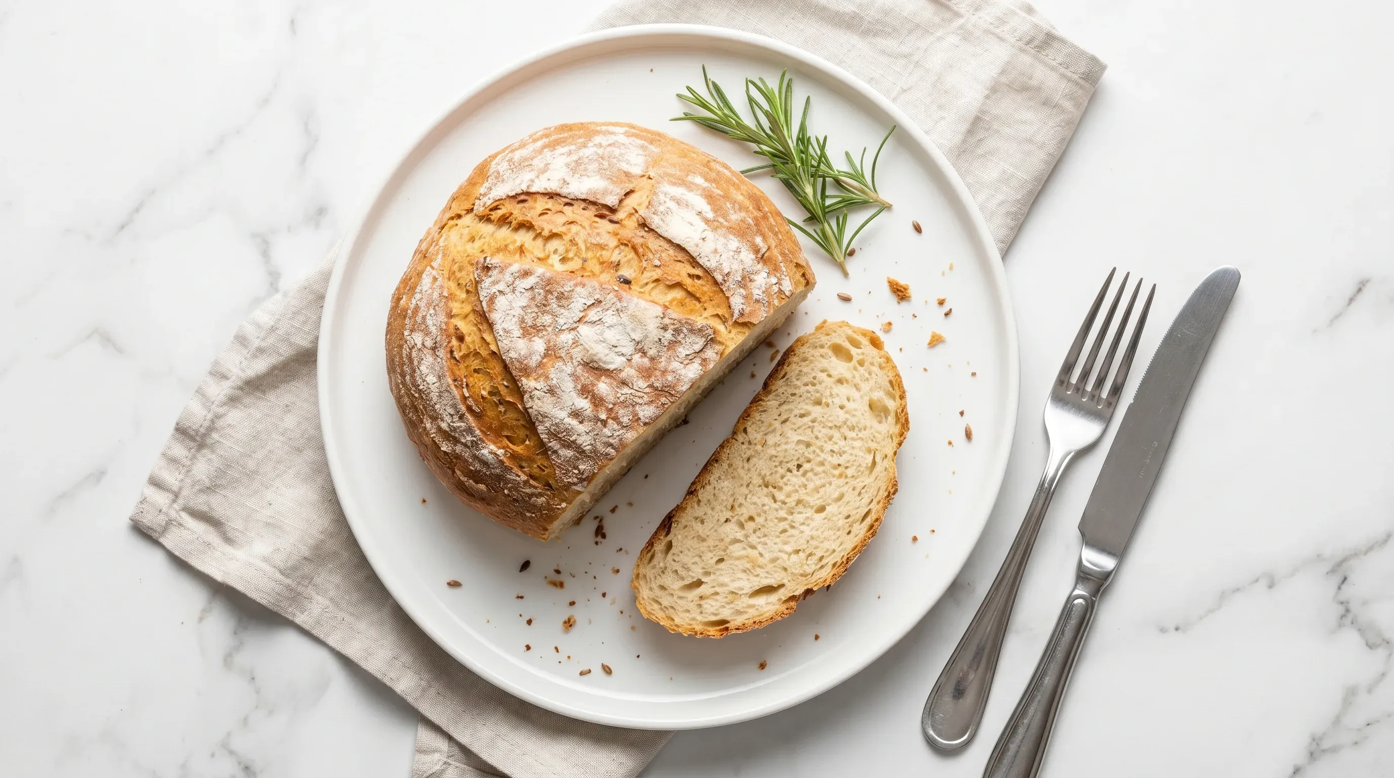Leckeres Topfbrot – histaminarm