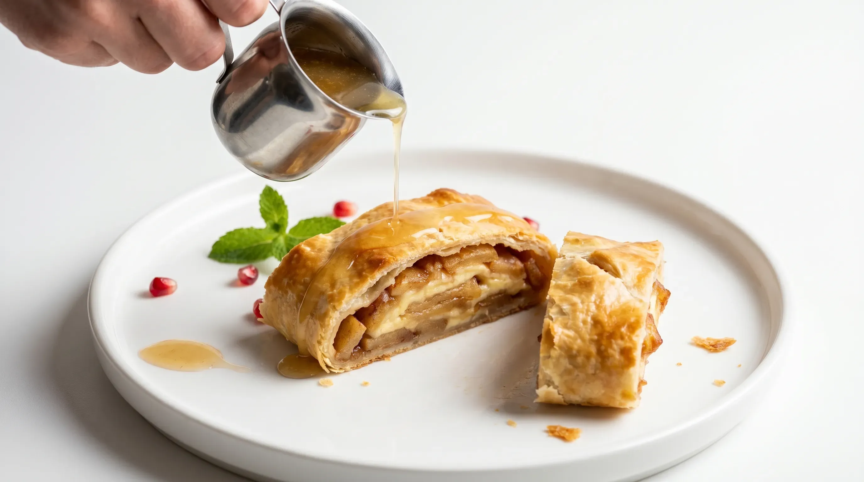 Leckerer Apfelstrudel