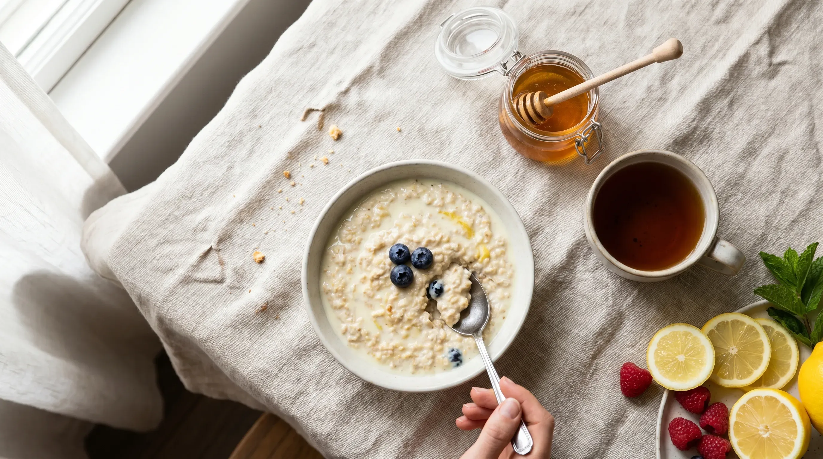 Lemon Cheesecake Oats