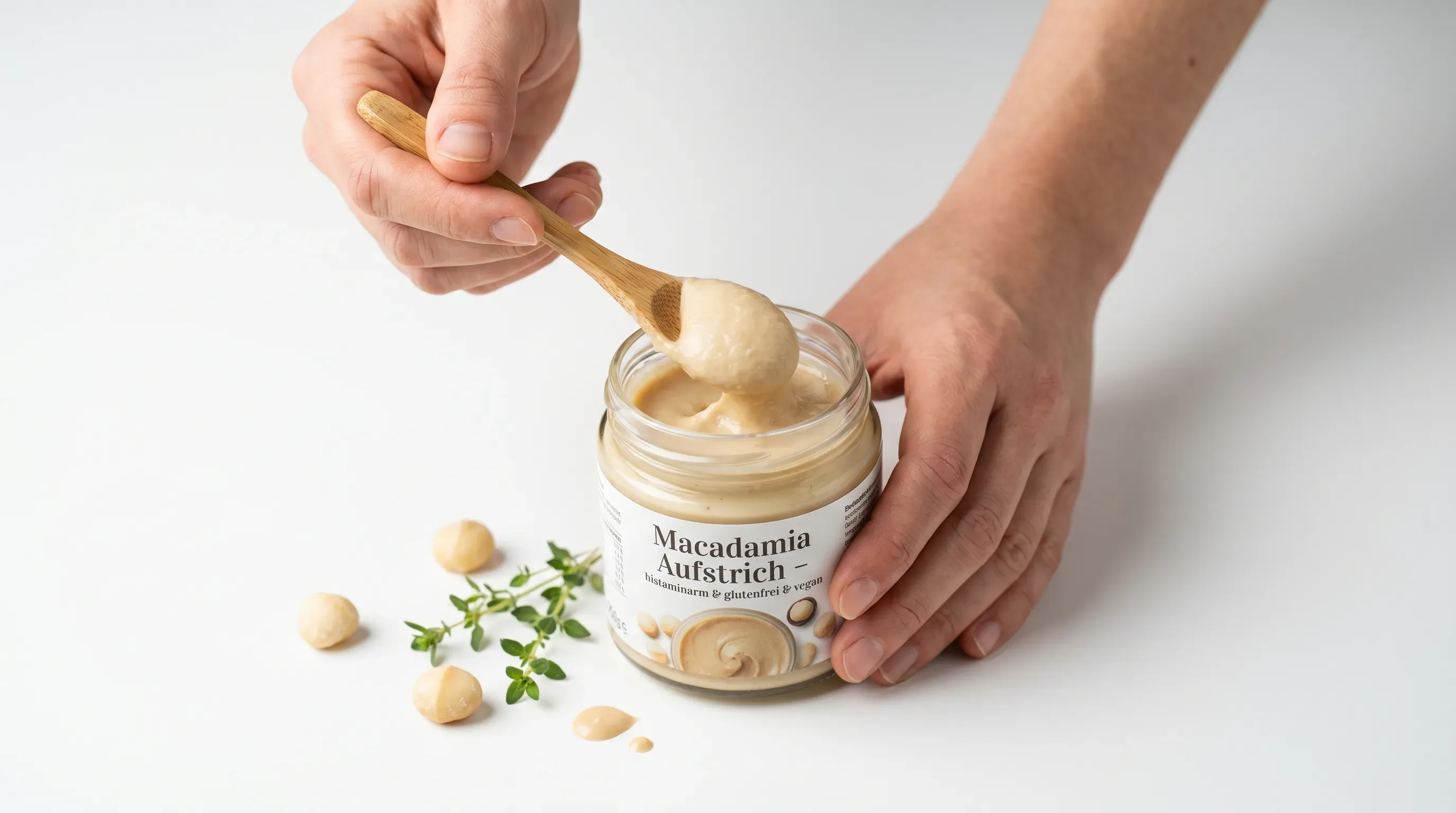 Macadamia Aufstrich – histaminarm & glutenfrei & vegan