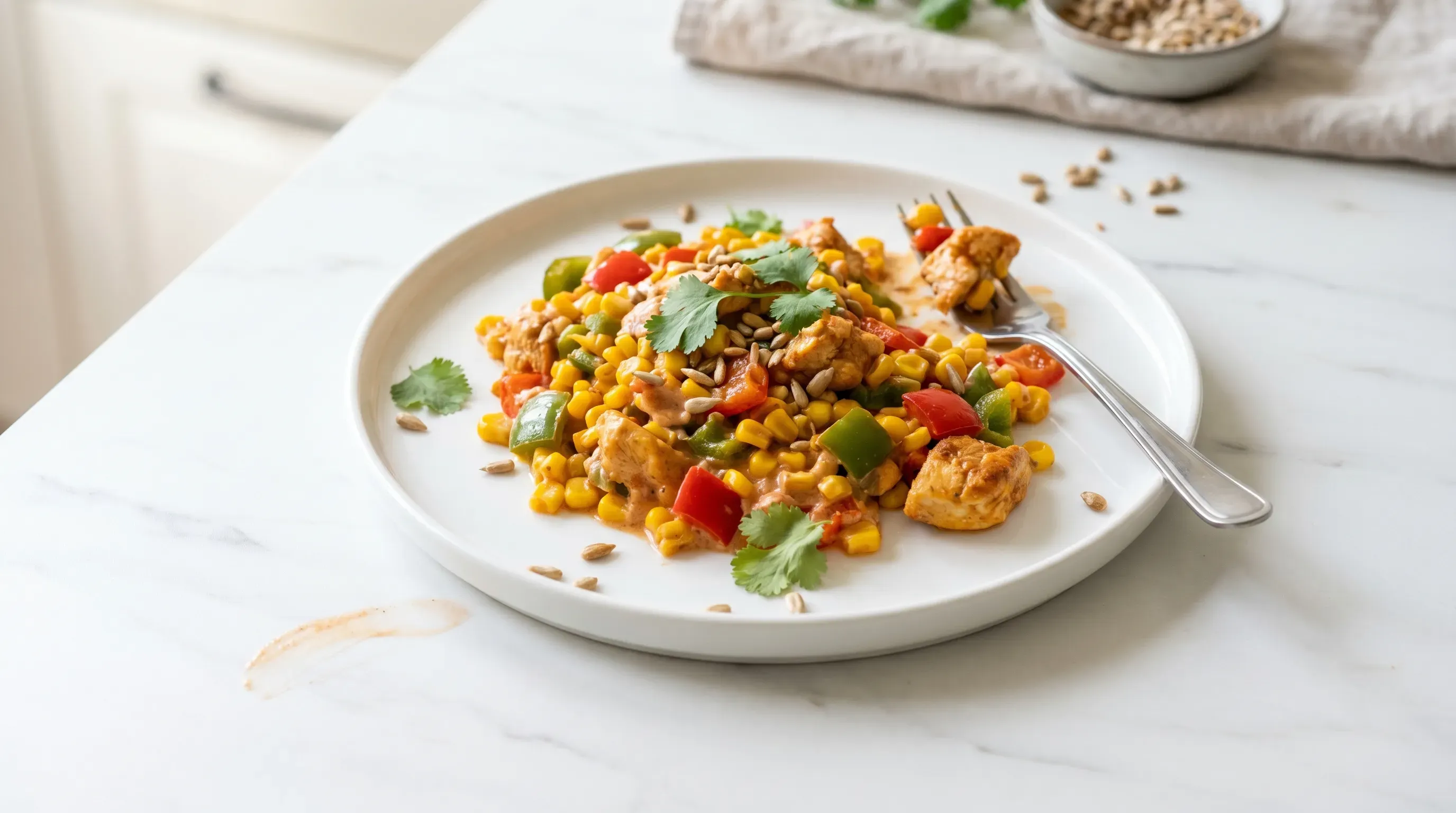 Mais-Paprika-Pfanne
