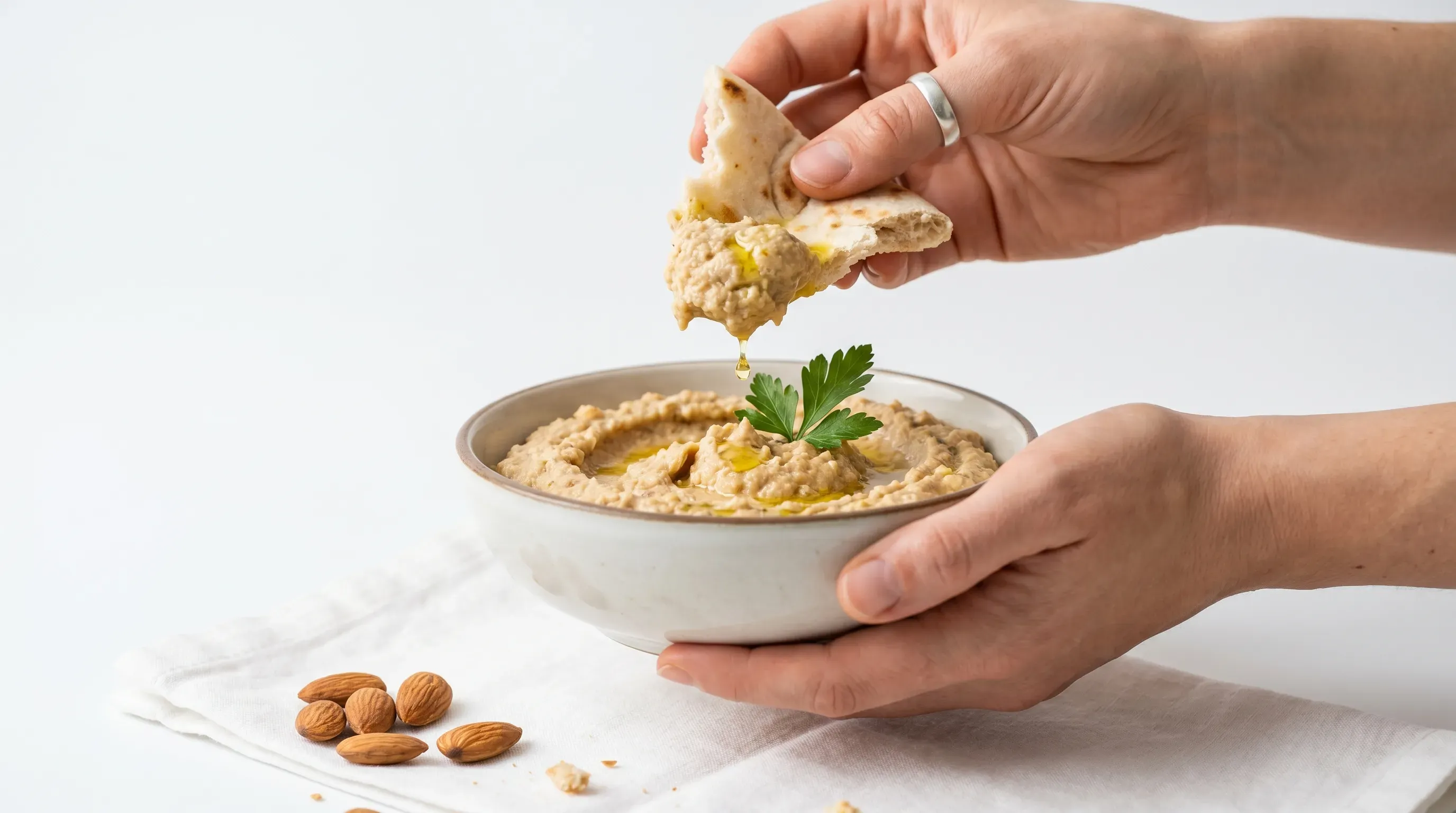 Mandel-Hummus – histaminarm & glutenfrei & vegan