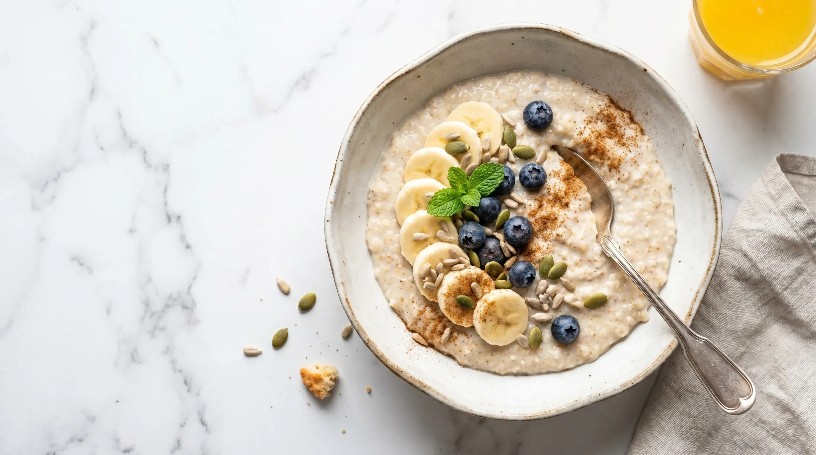 Mandelporridge – histaminarm & glutenfrei & vegan