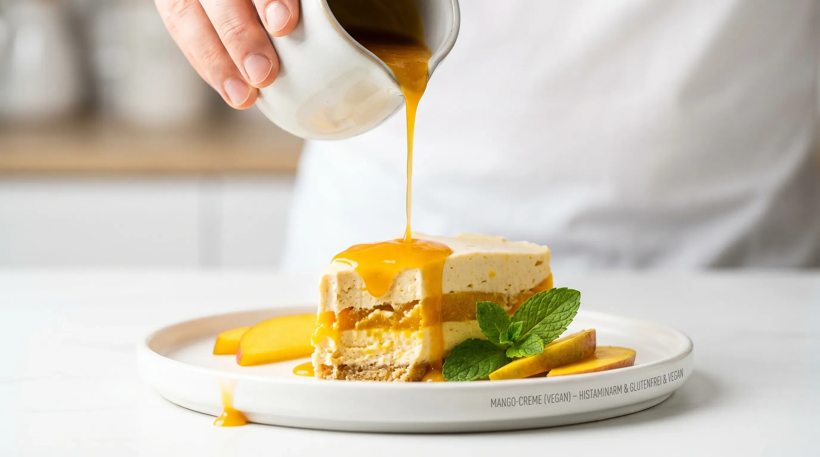 Mango-Creme (vegan) – histaminarm & glutenfrei & vegan