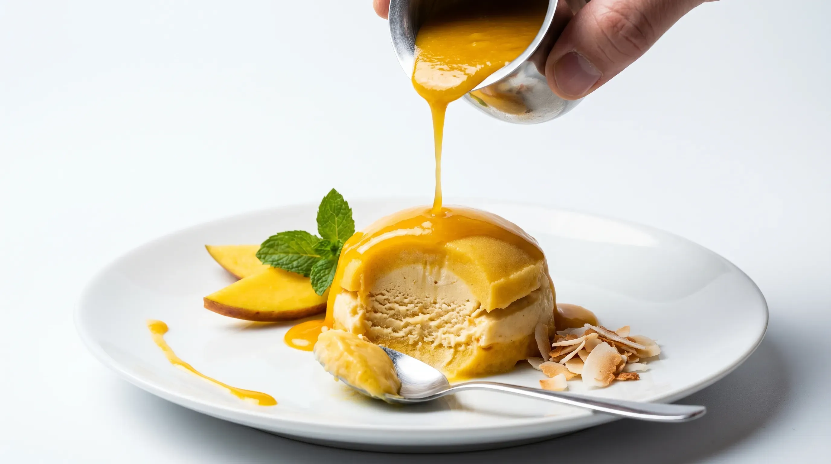 Mango-Sorbet (vegan)