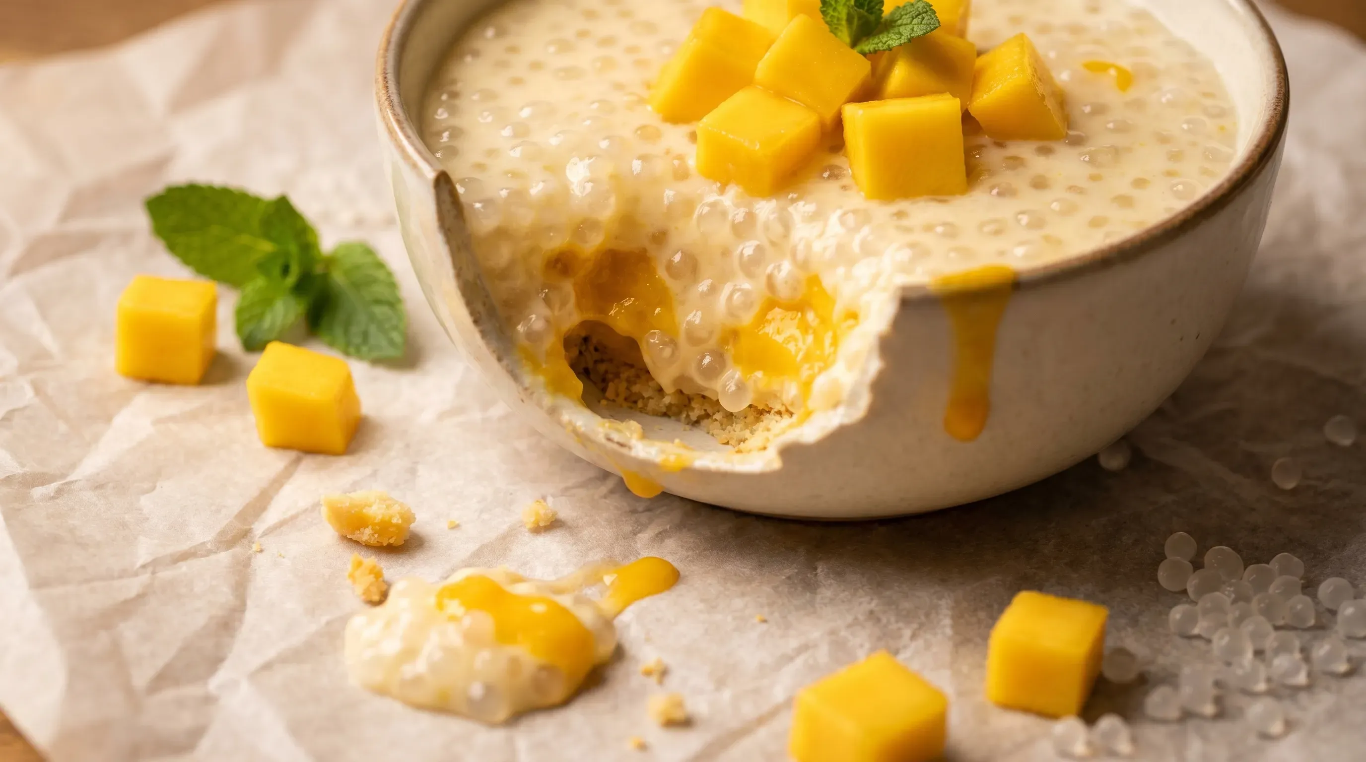 Mango-Tapioka-Dessert