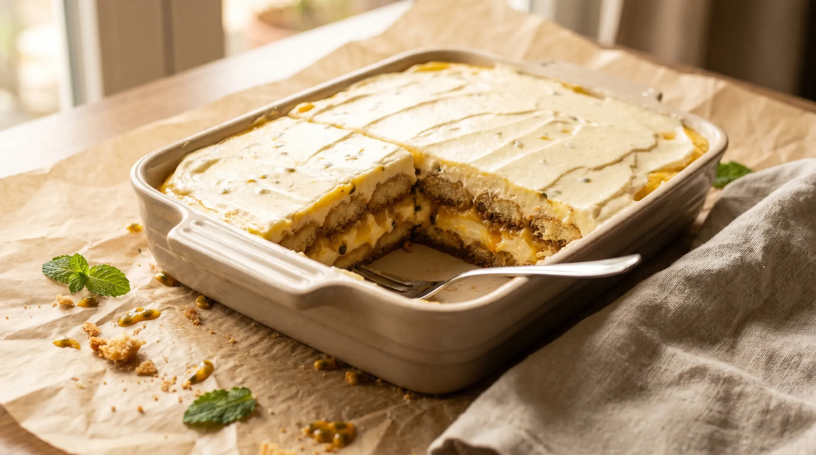 Maracuja-Tiramisu – histaminarm & vegetarisch