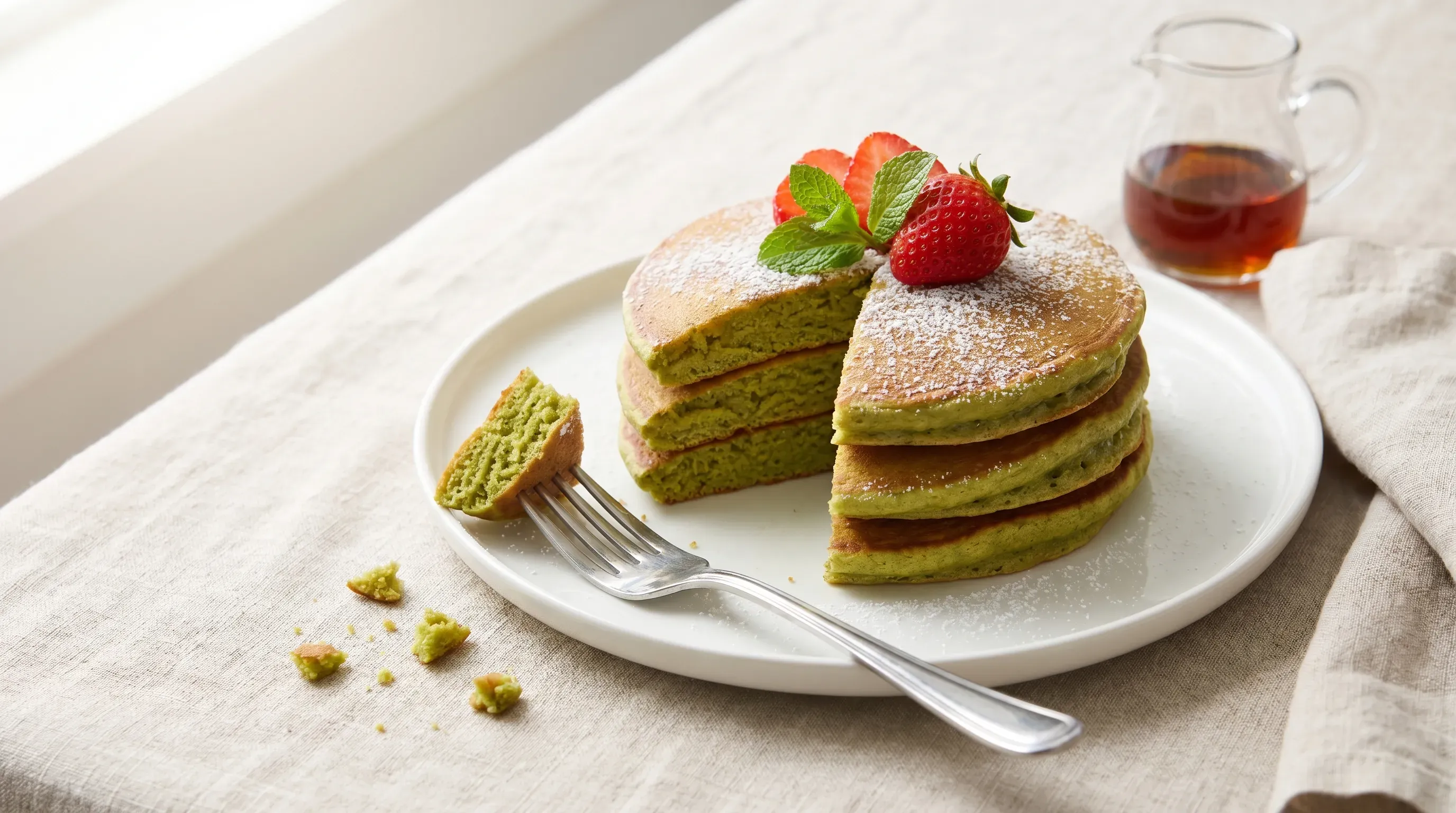 Matcha Pancakes