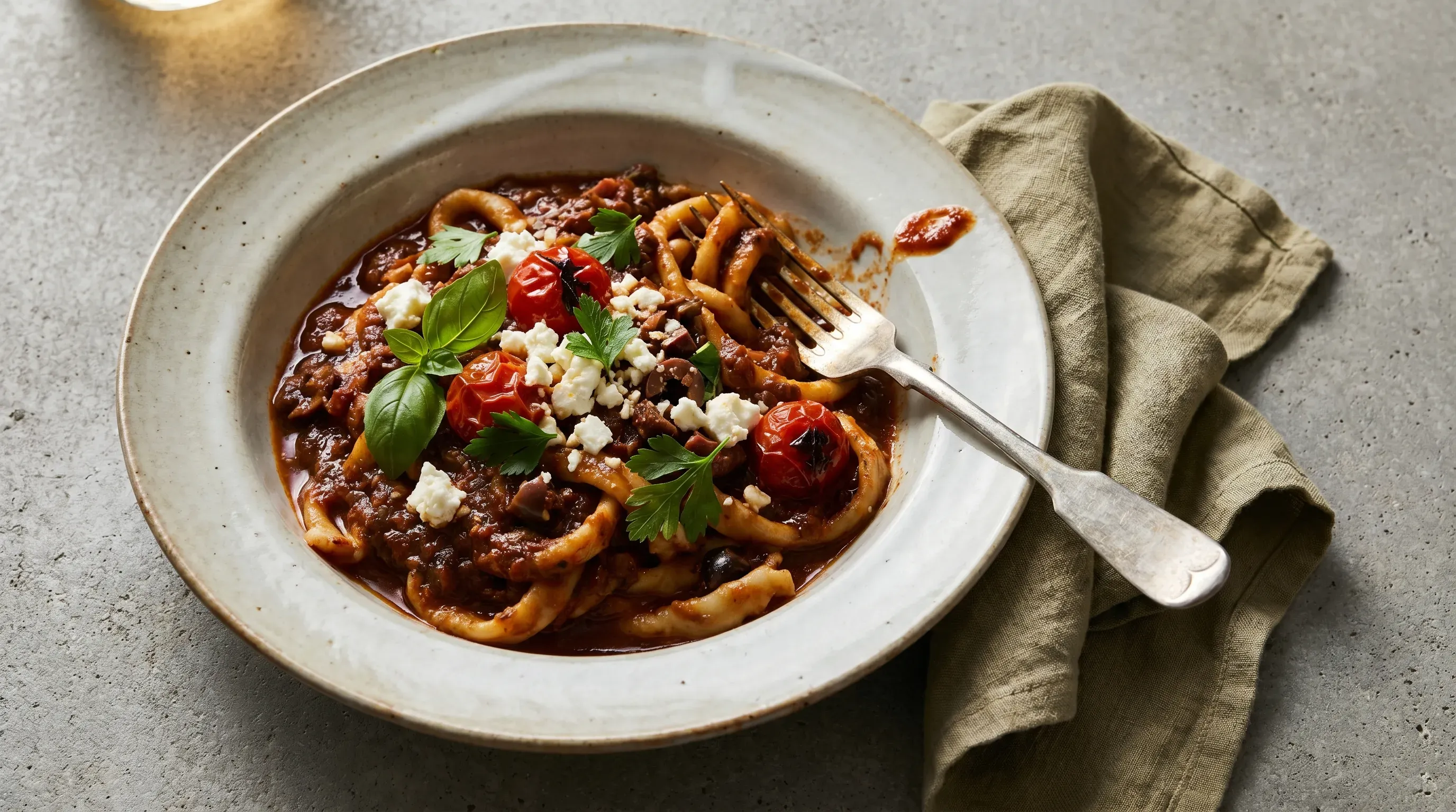 Mediterrane Pasta Night