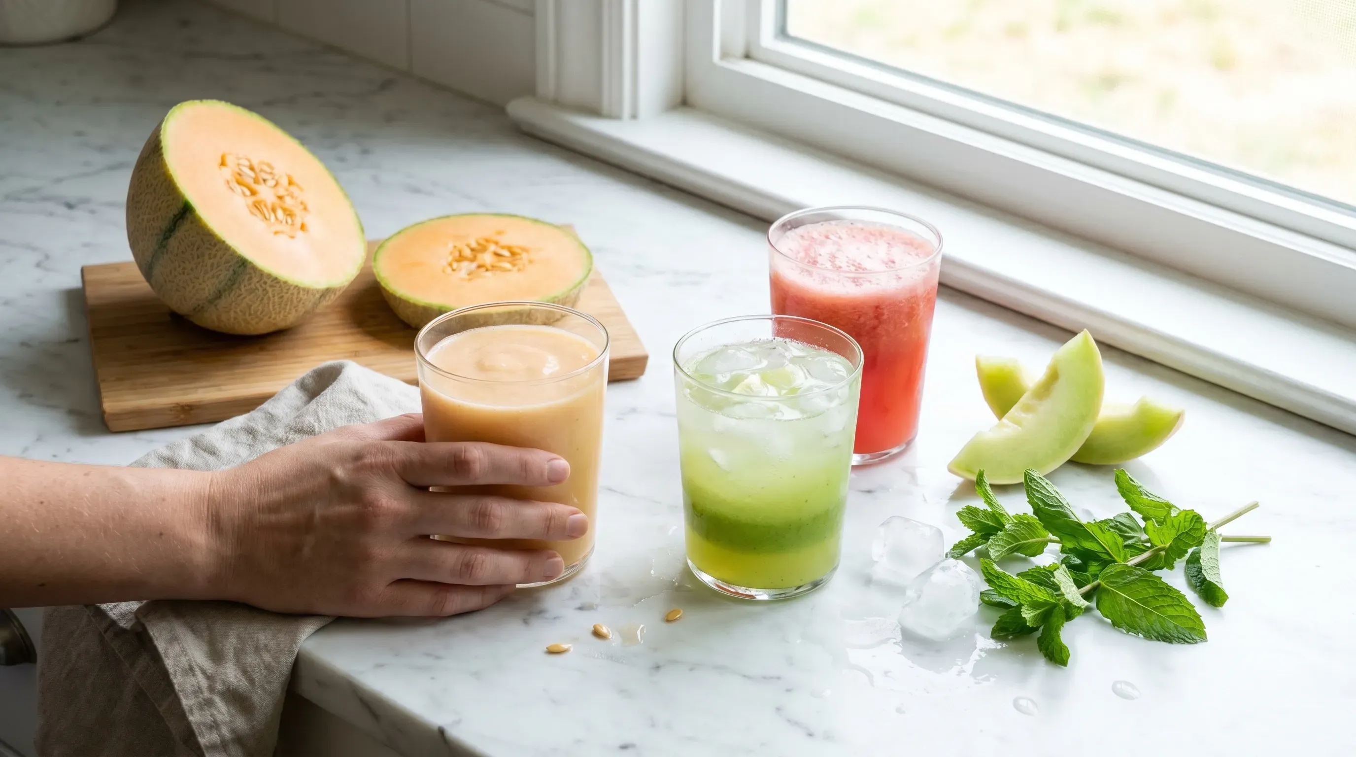 Melonendrinks - 3 Ways