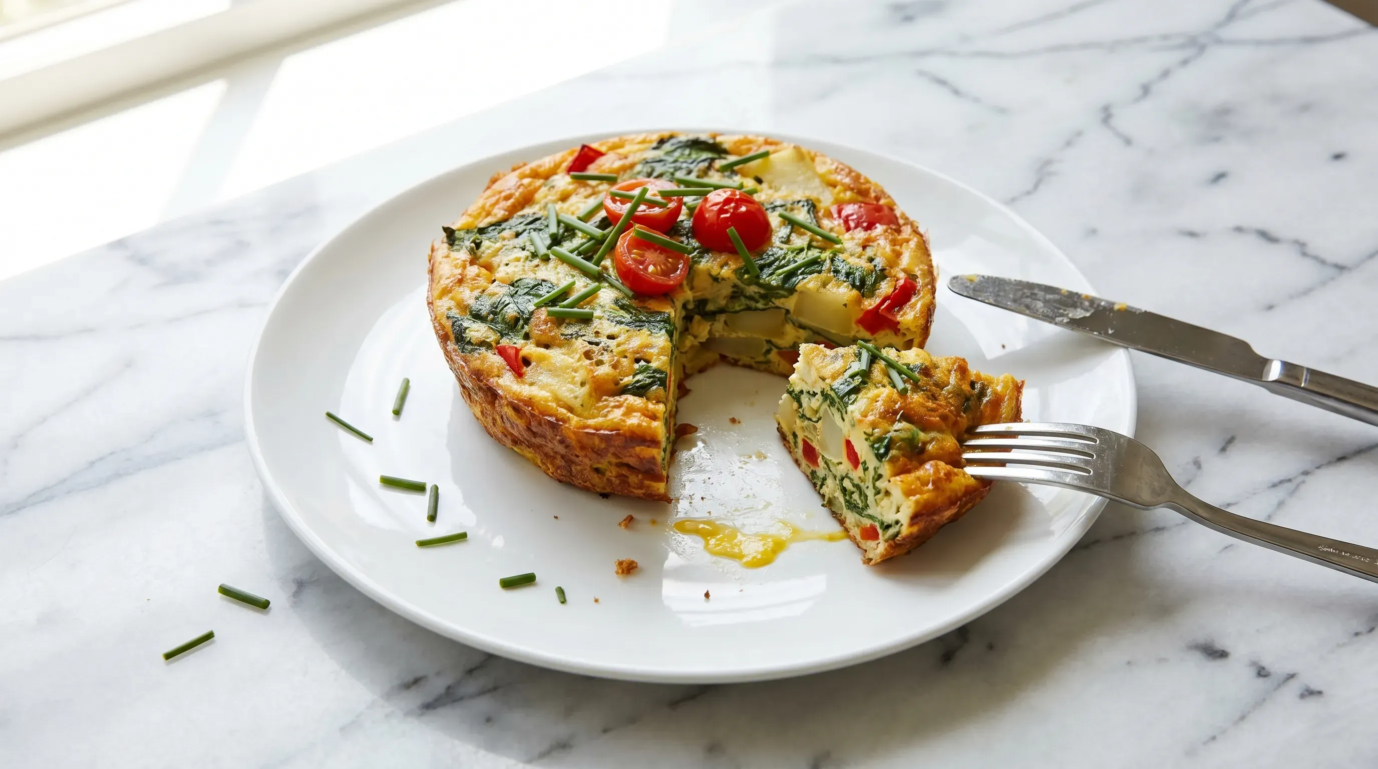 Mini-Frittata – glutenfrei & vegetarisch & laktosefrei