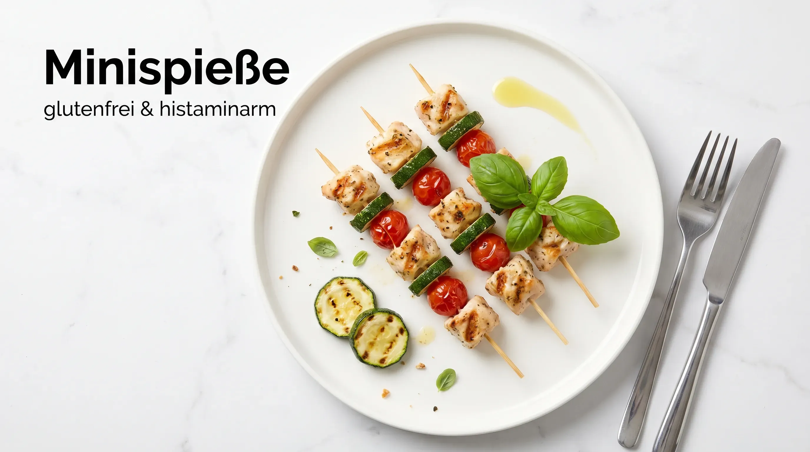 Minispieße – glutenfrei & histaminarm