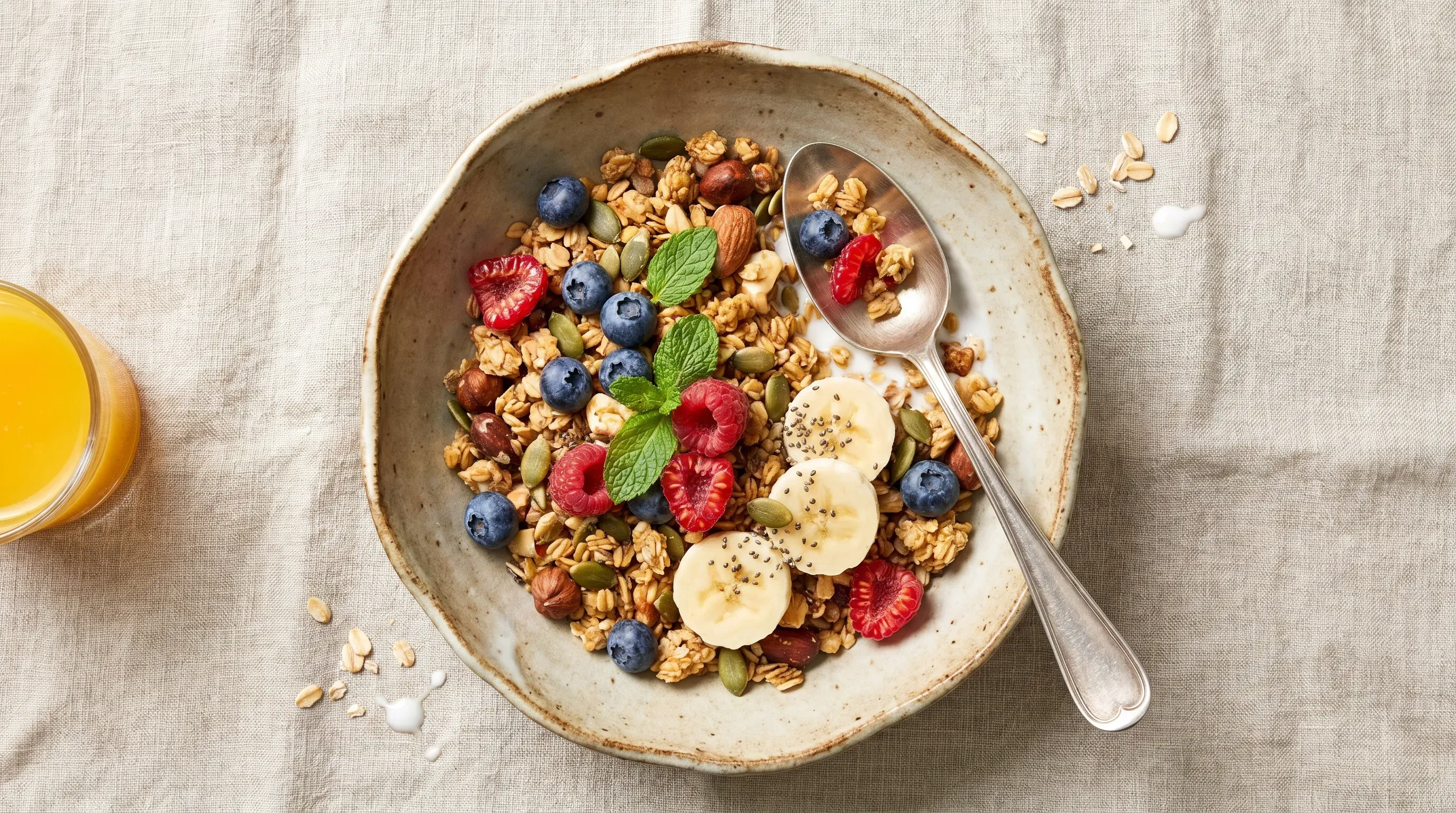 Nüsse Kerne Granola