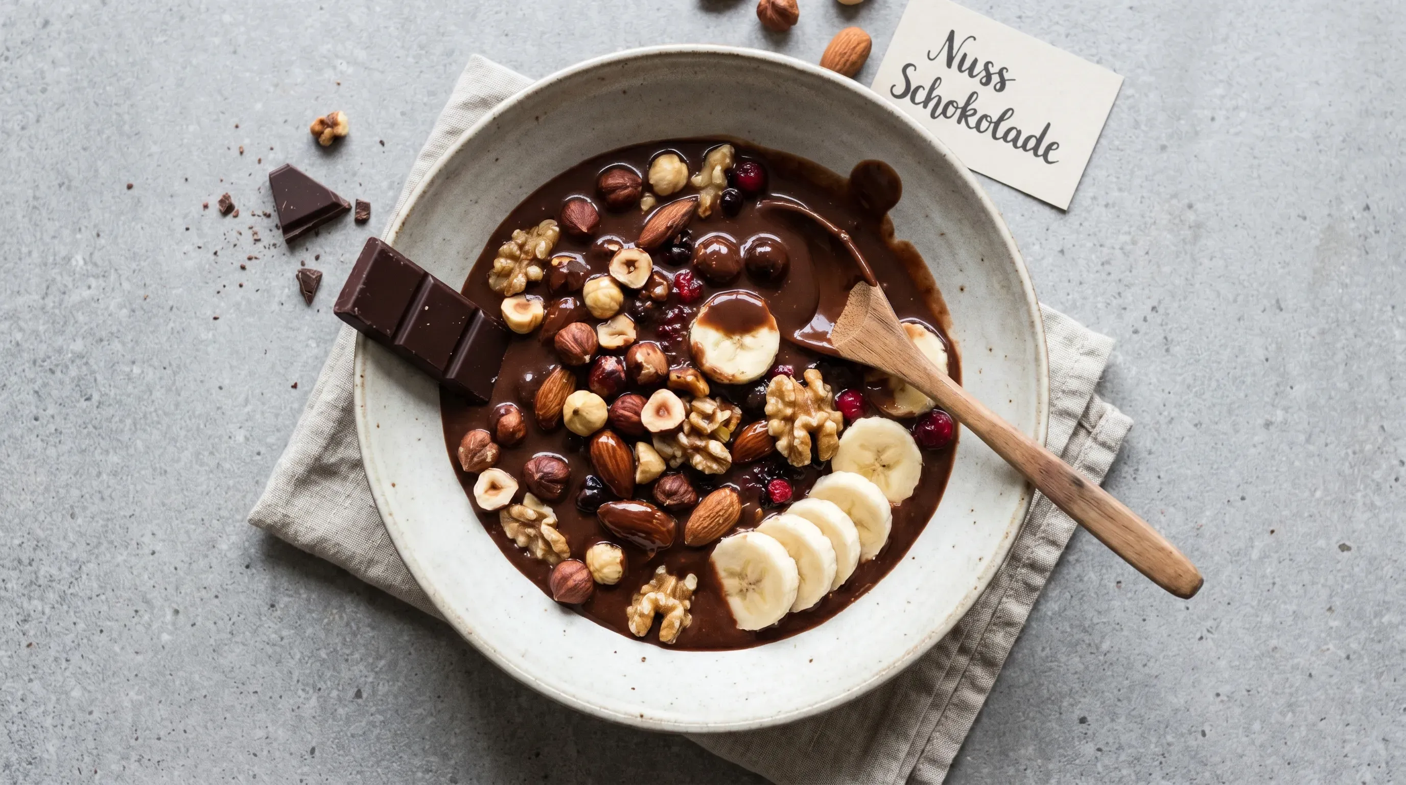 Nuss Schokolade – glutenfrei & laktosefrei & histaminarm