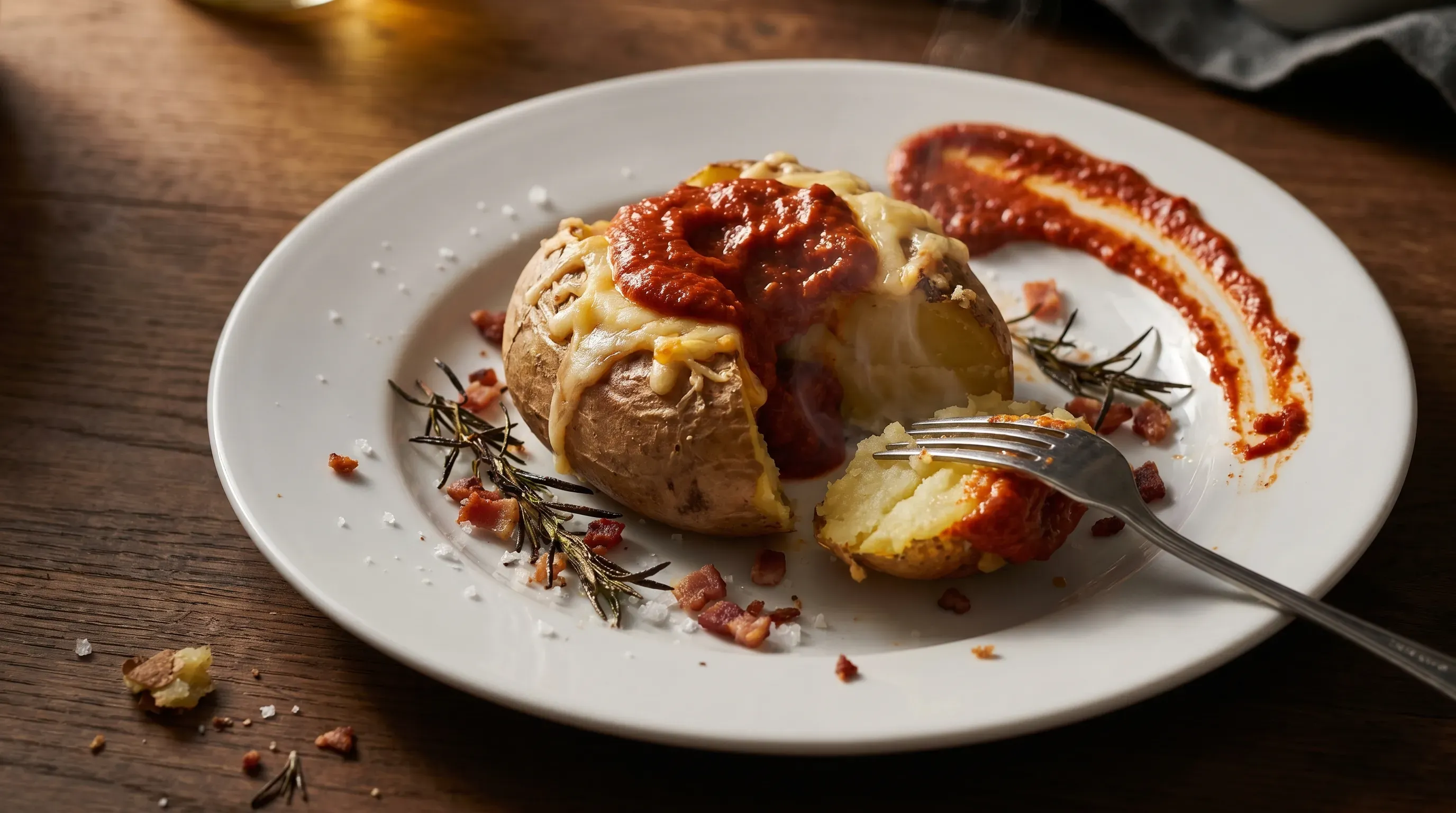 Ofenkartoffeln mit Paprika Dip